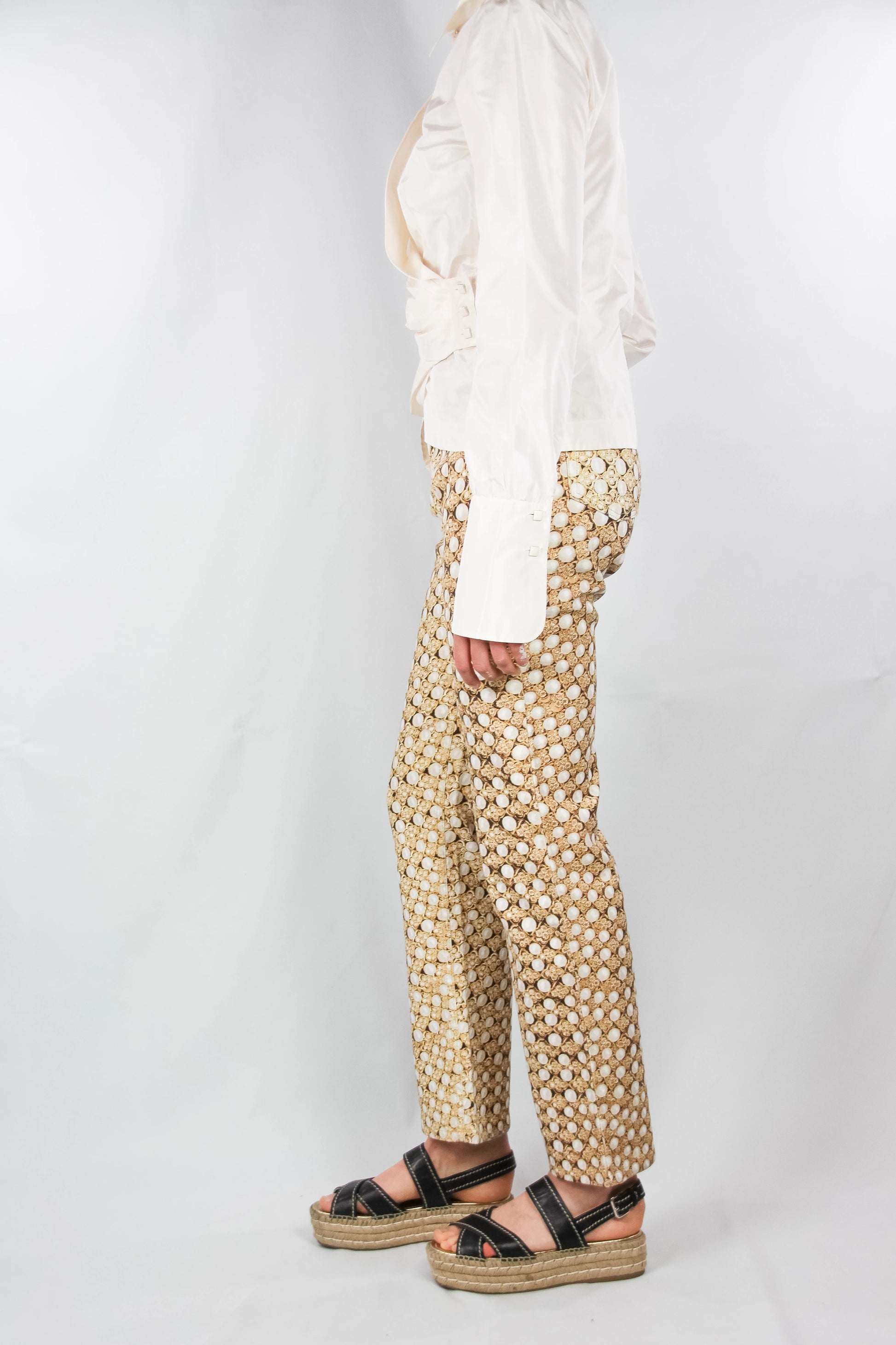 Y2K Printed Denim Jeans