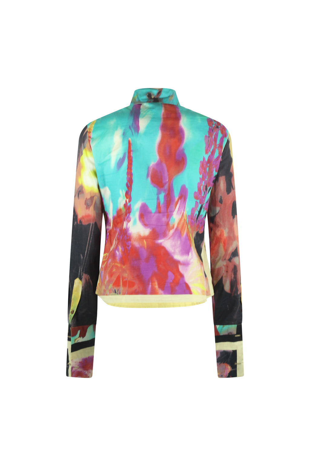 Colourful Slim-Fit Cotton Shirt