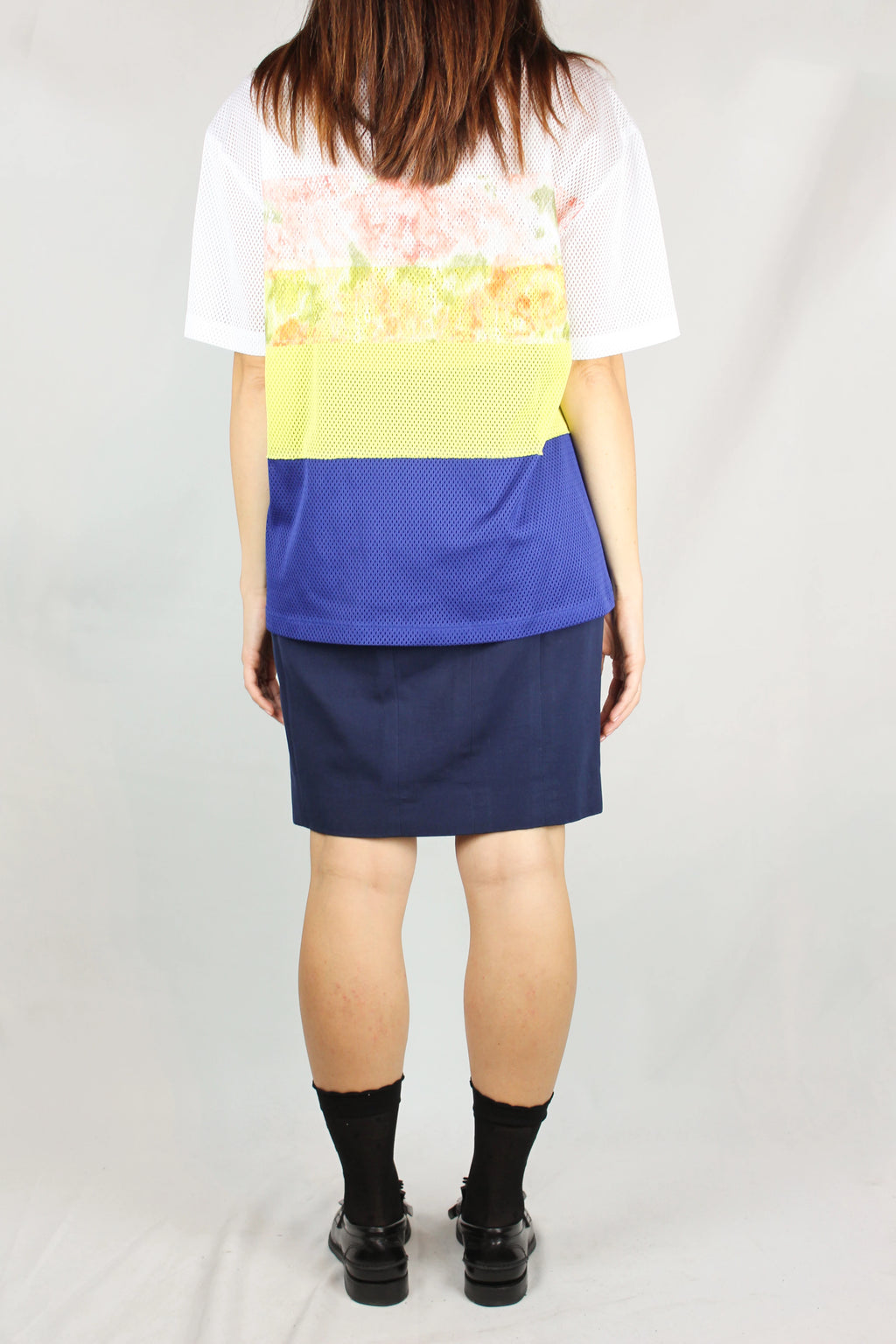 Vintage blue pencil skirt