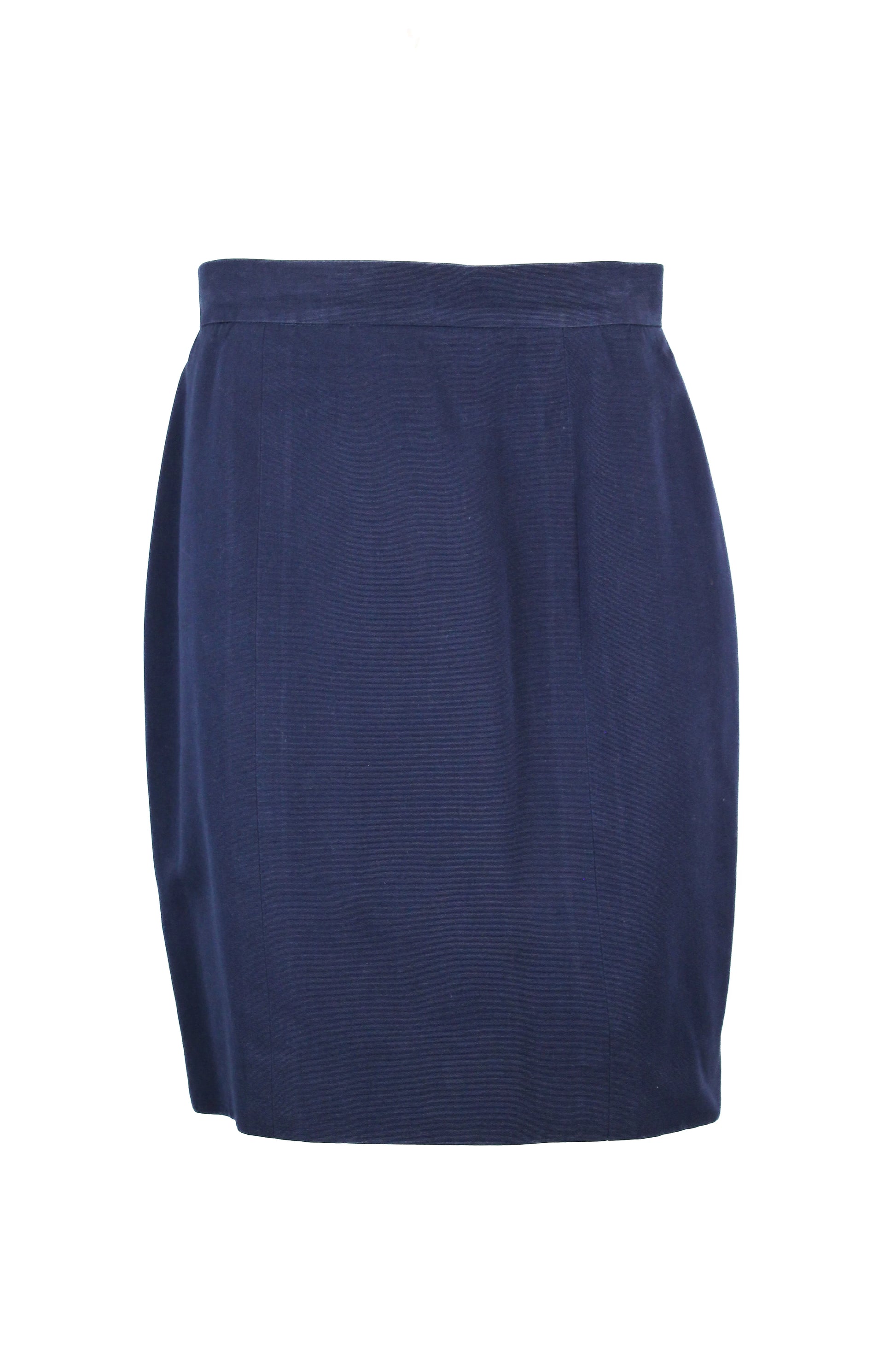 Vintage blue pencil skirt