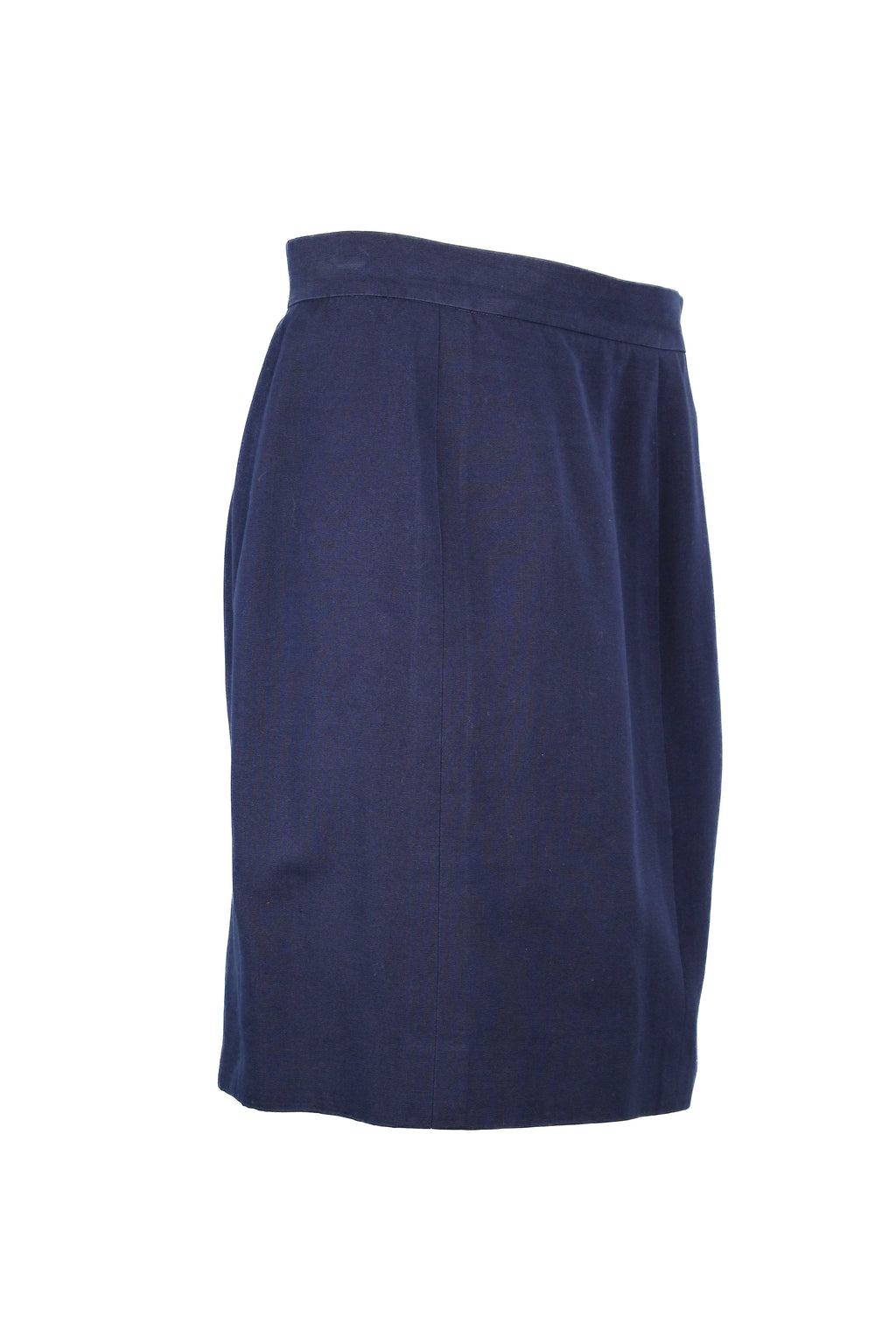 Vintage blue pencil skirt
