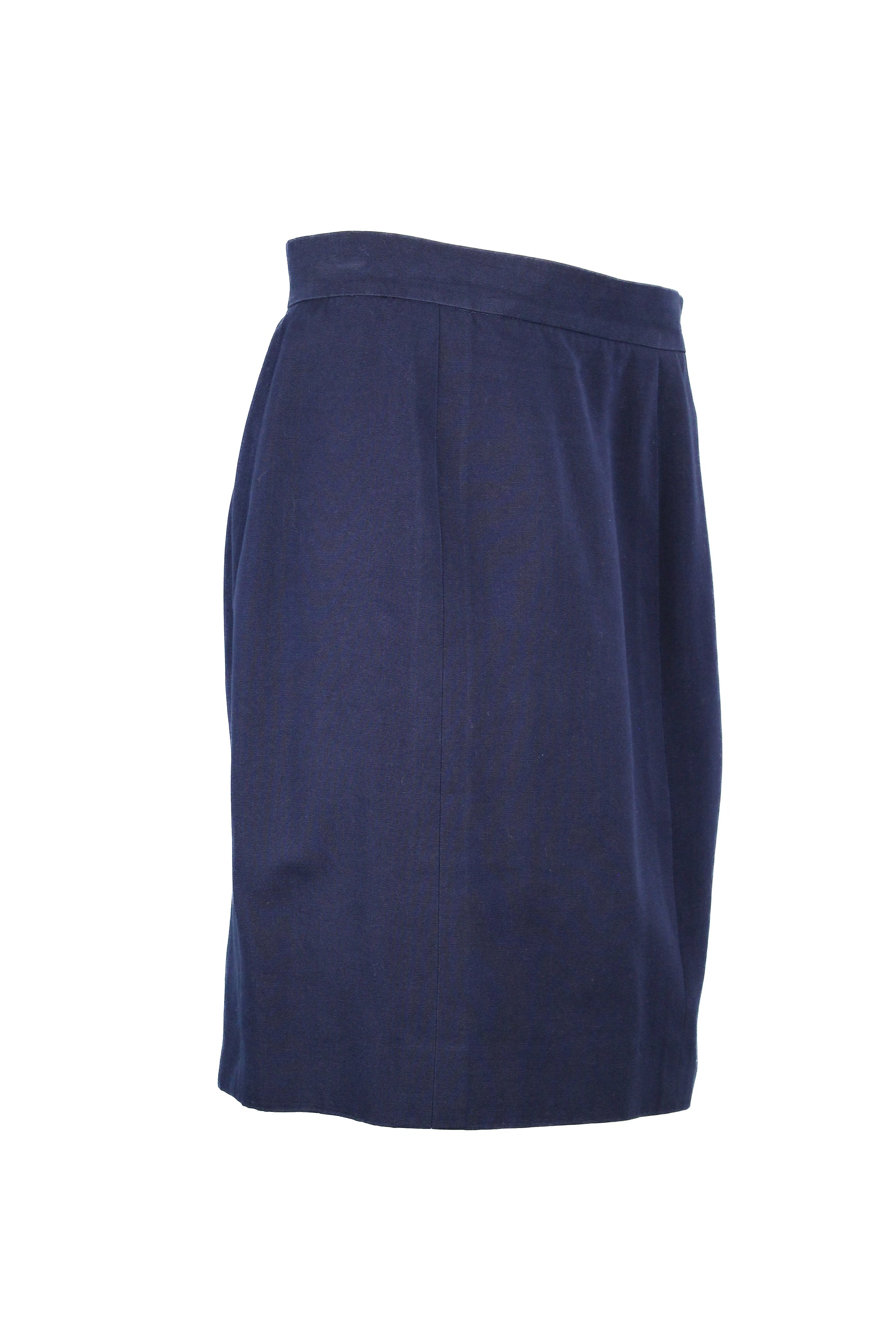 Vintage blue pencil skirt