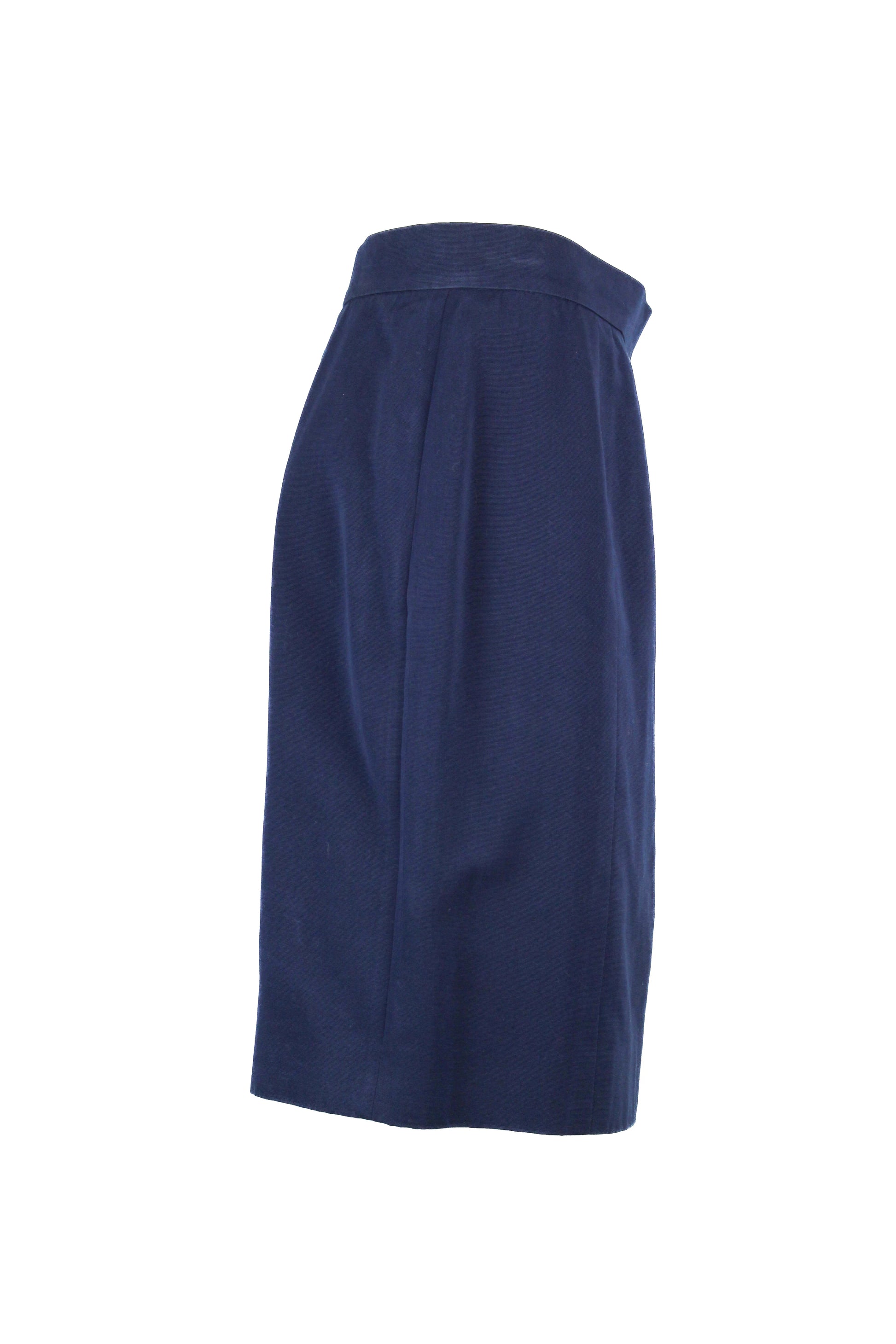 Vintage blue pencil skirt