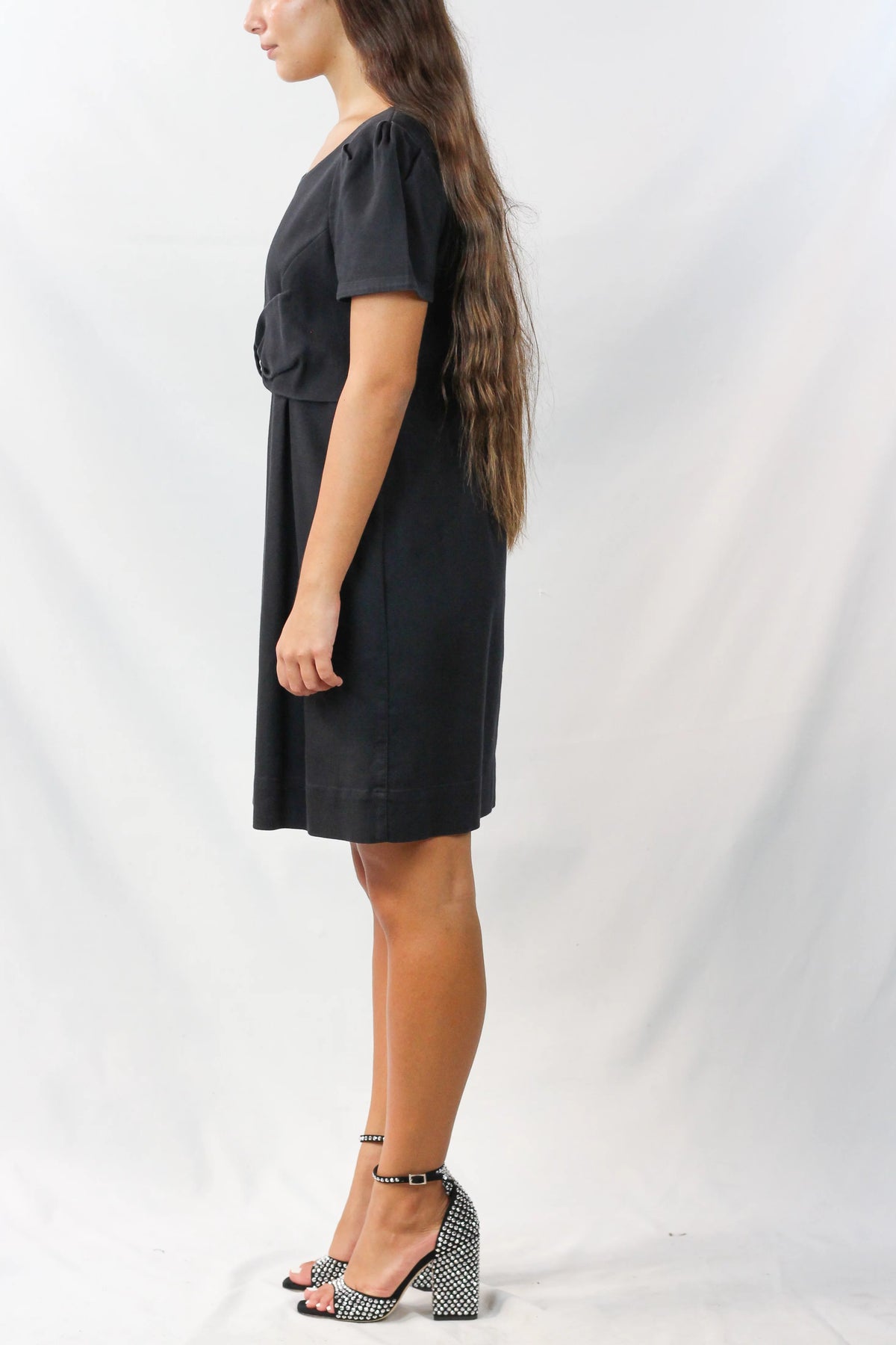 Cotton Boxy Mini Dress