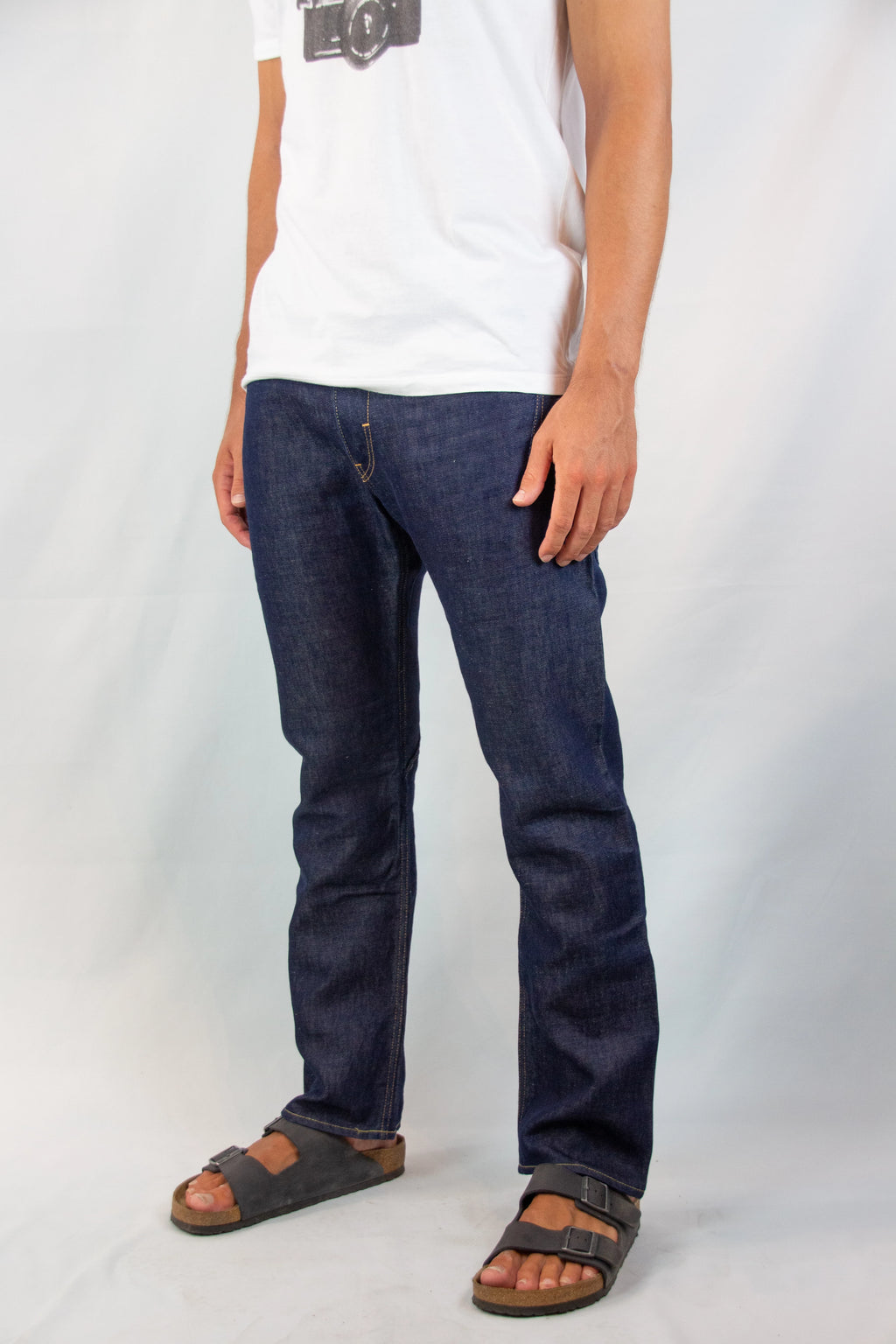 Dark Wash Regular Fit Denim