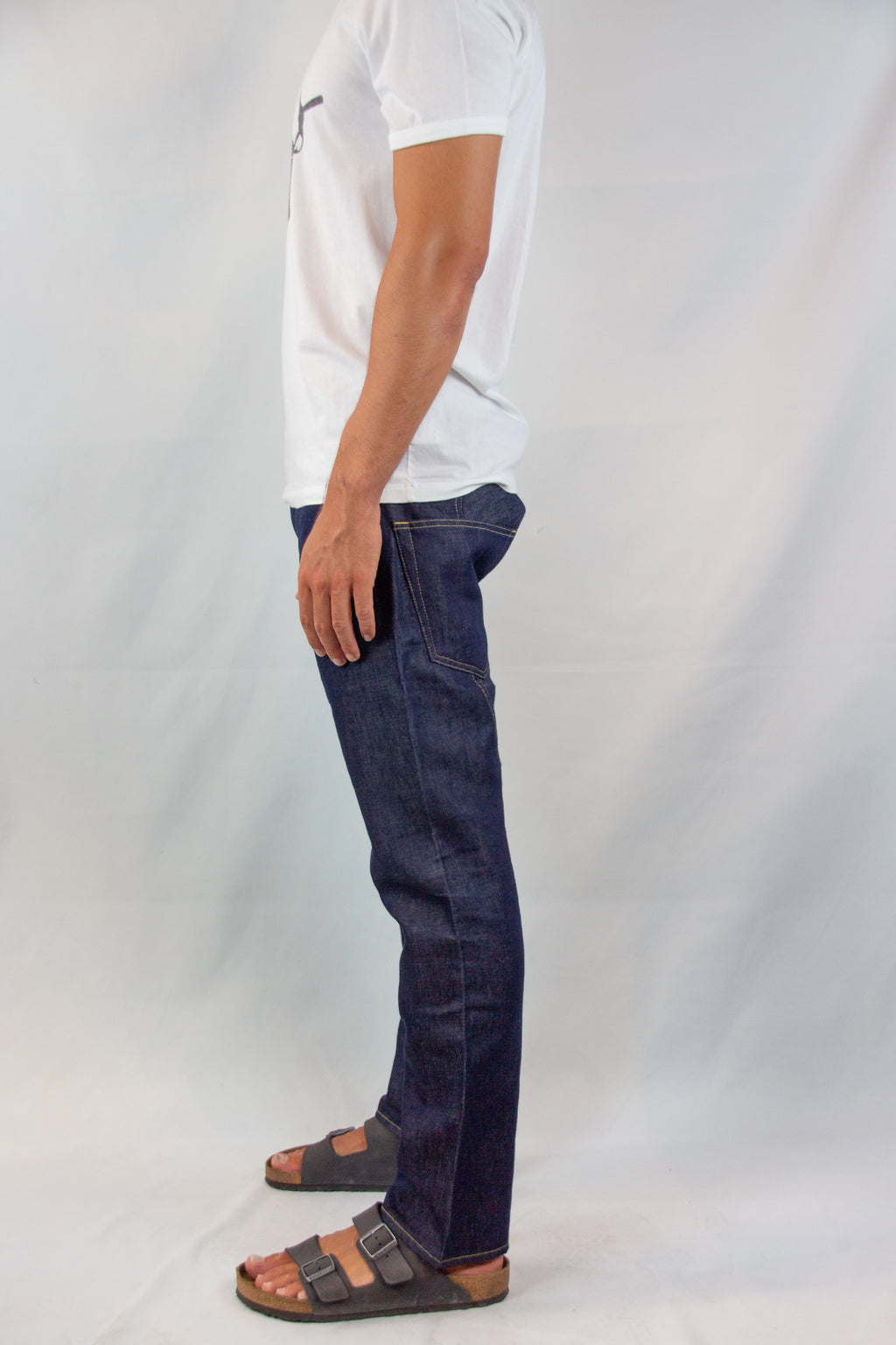 Dark Wash Regular Fit Denim