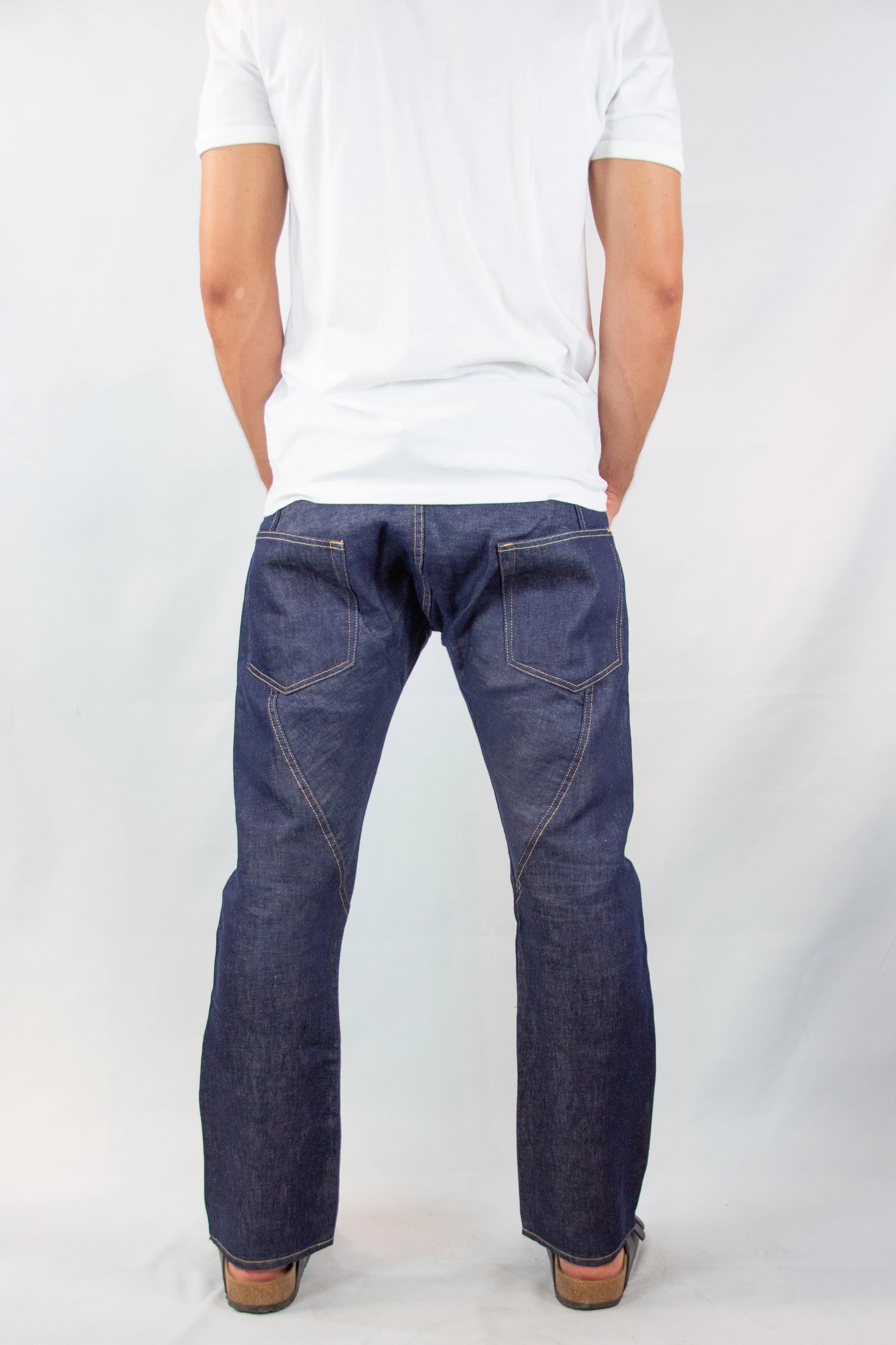 Dark Wash Regular Fit Denim
