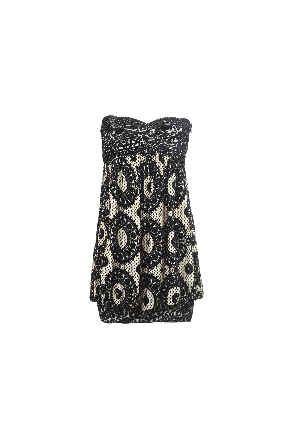 Strapless Sweetheart Empire Dress FW2007
