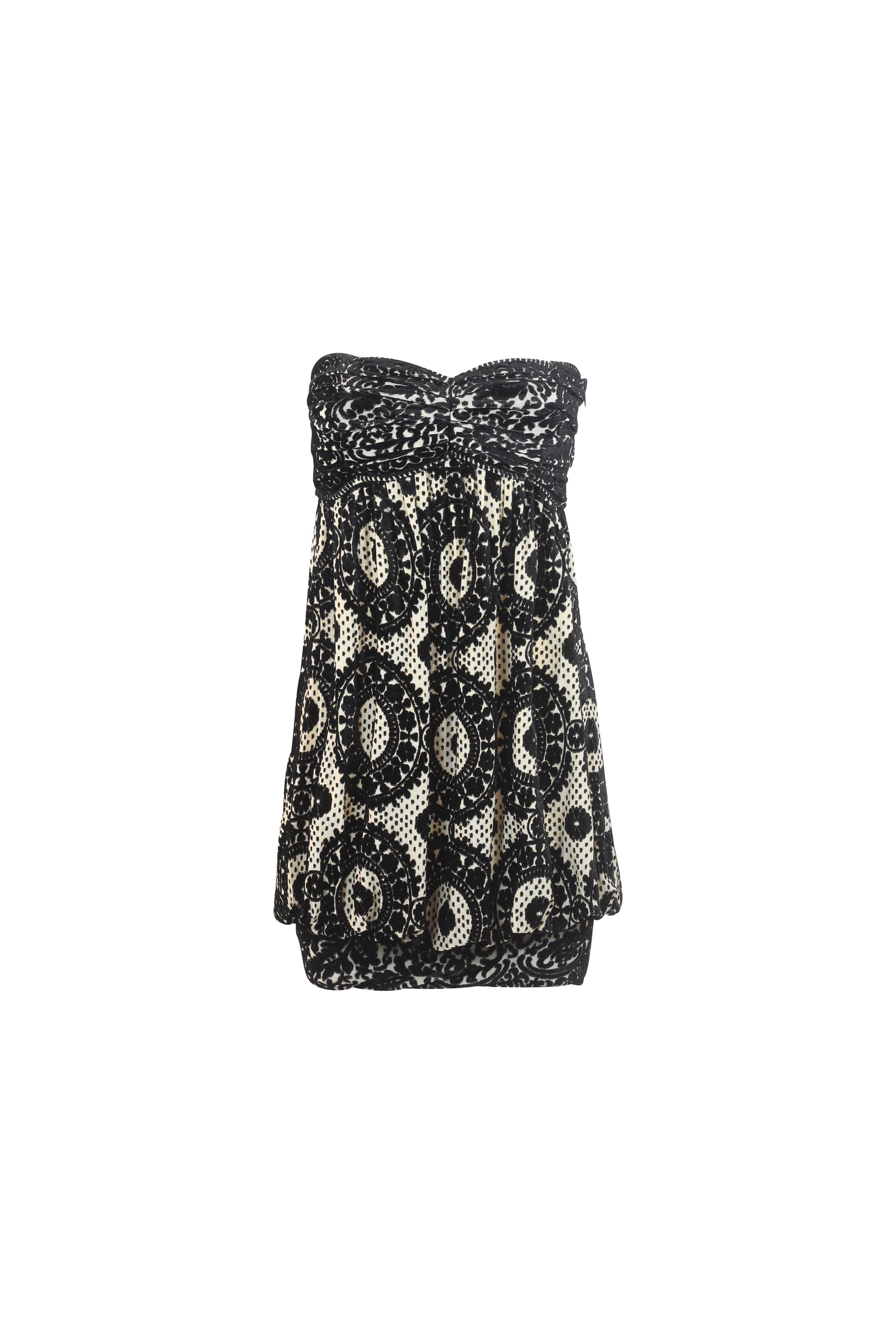 Strapless Sweetheart Empire Dress FW2007