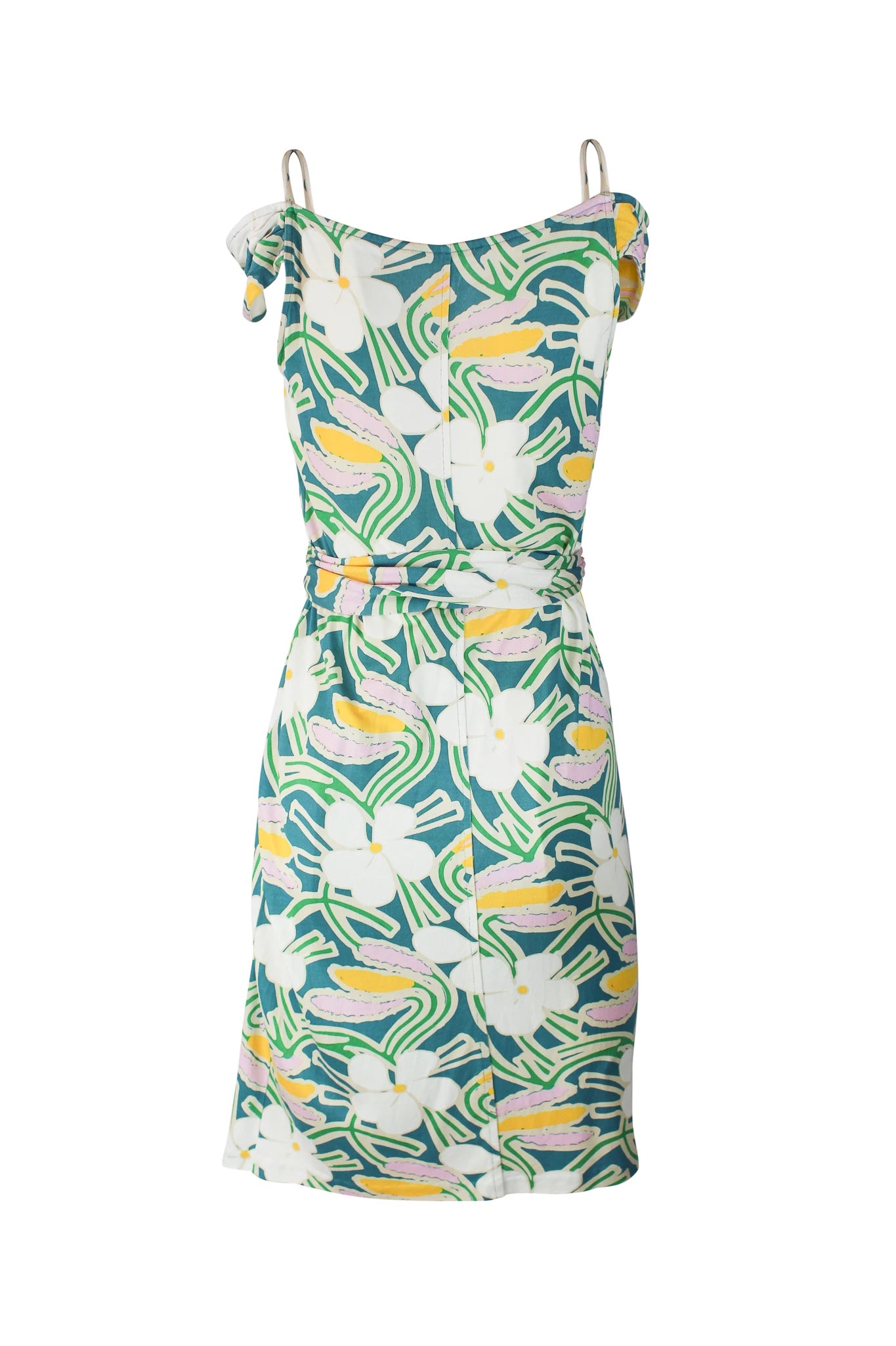 Floral wrap dress