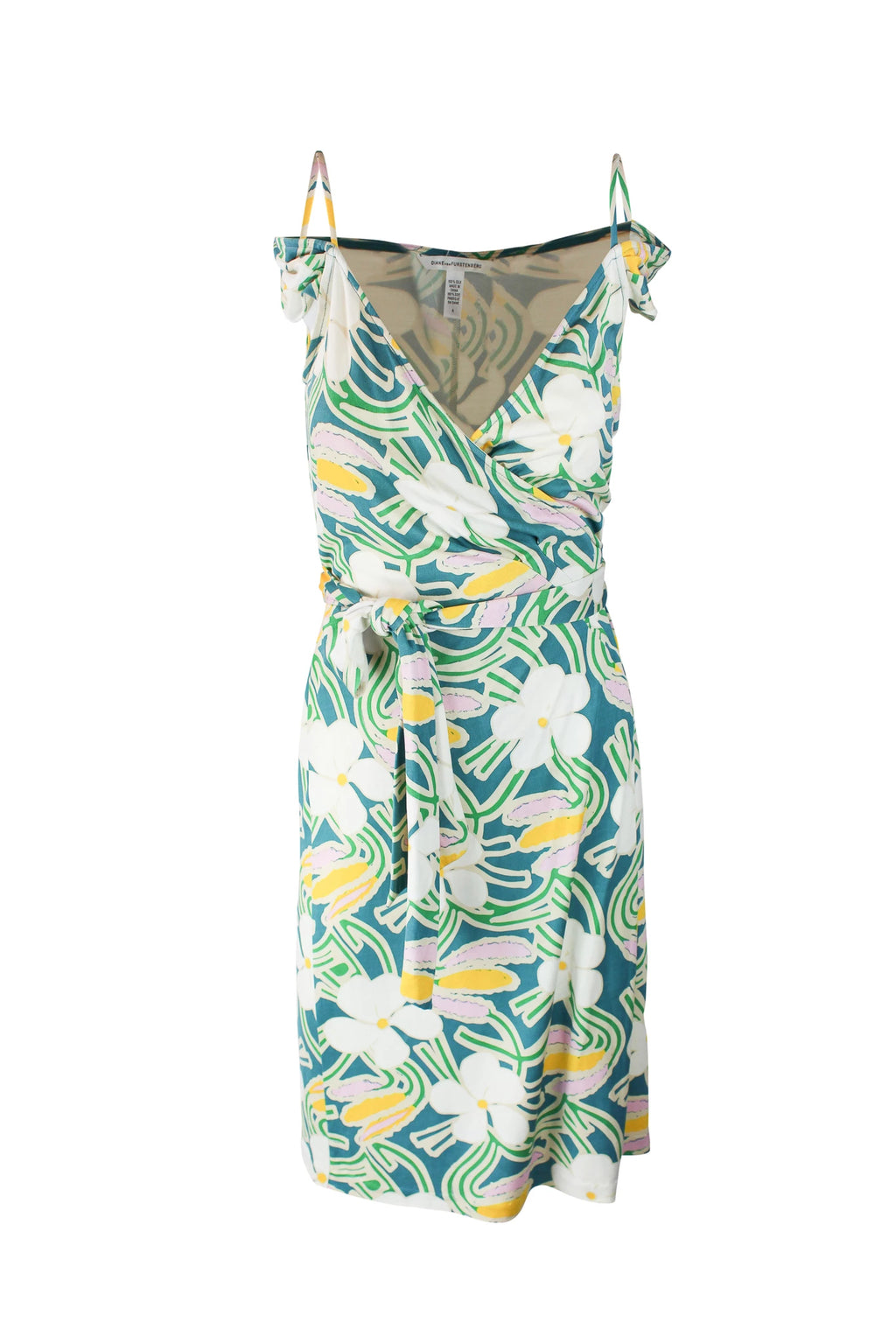 Floral wrap dress