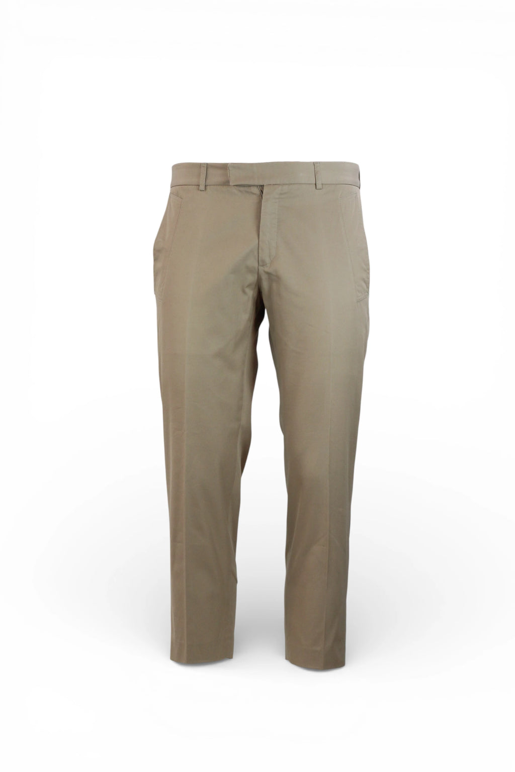 Beige Tailored Trousers