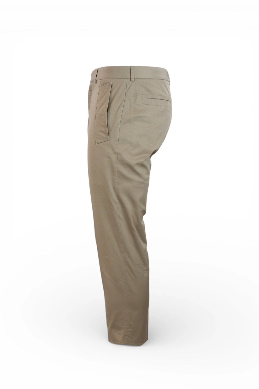 Beige Tailored Trousers