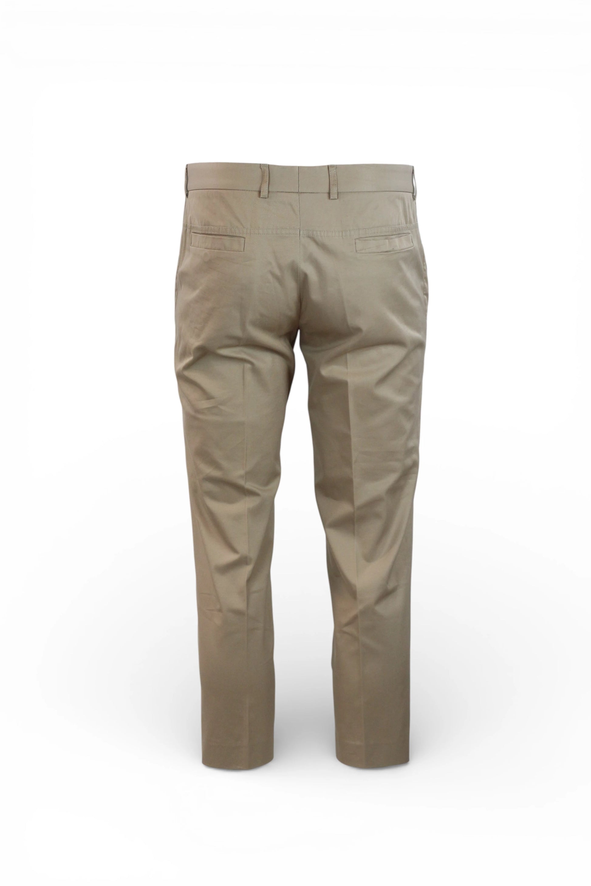 Beige Tailored Trousers