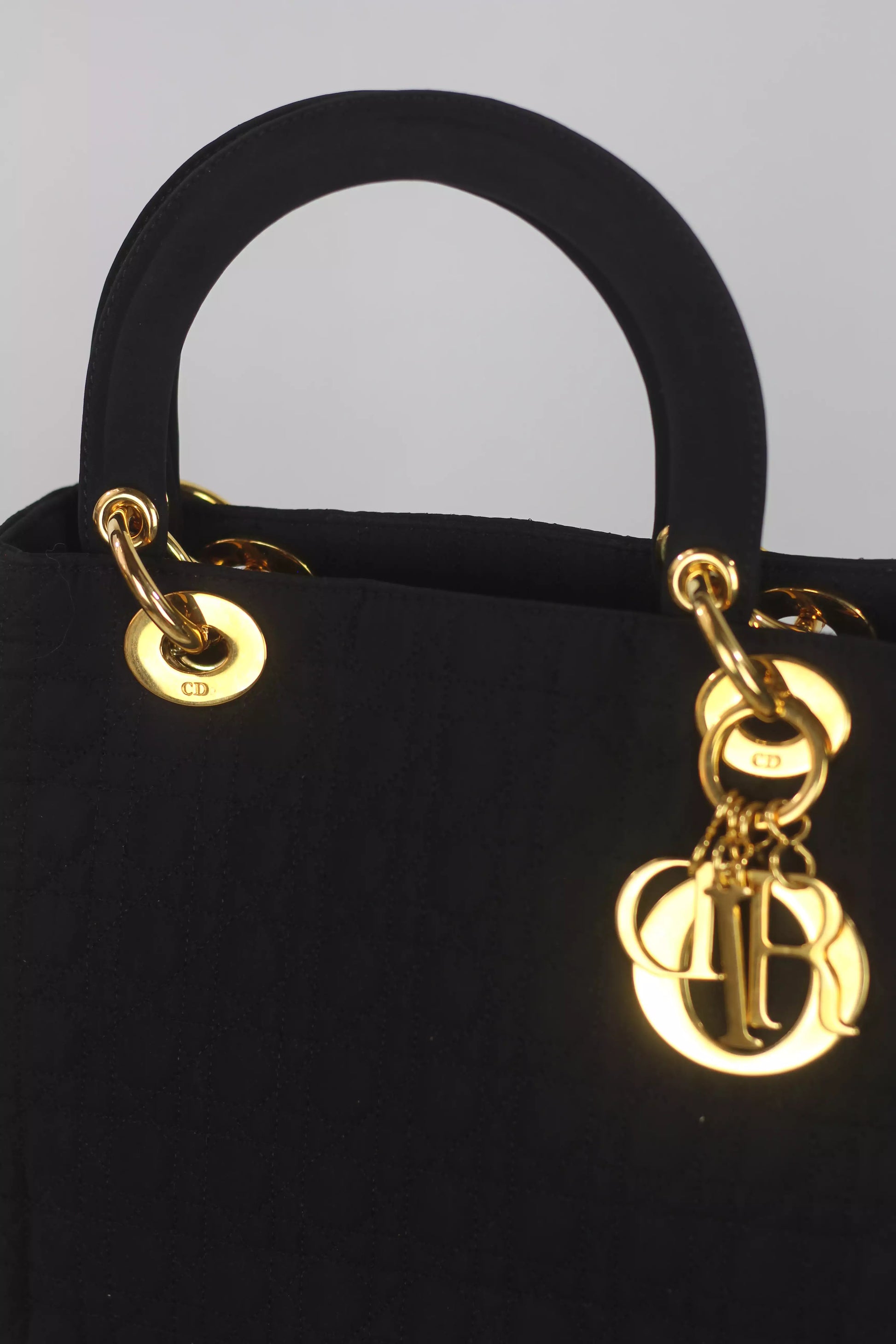 Lady Dior in Black Canvas,