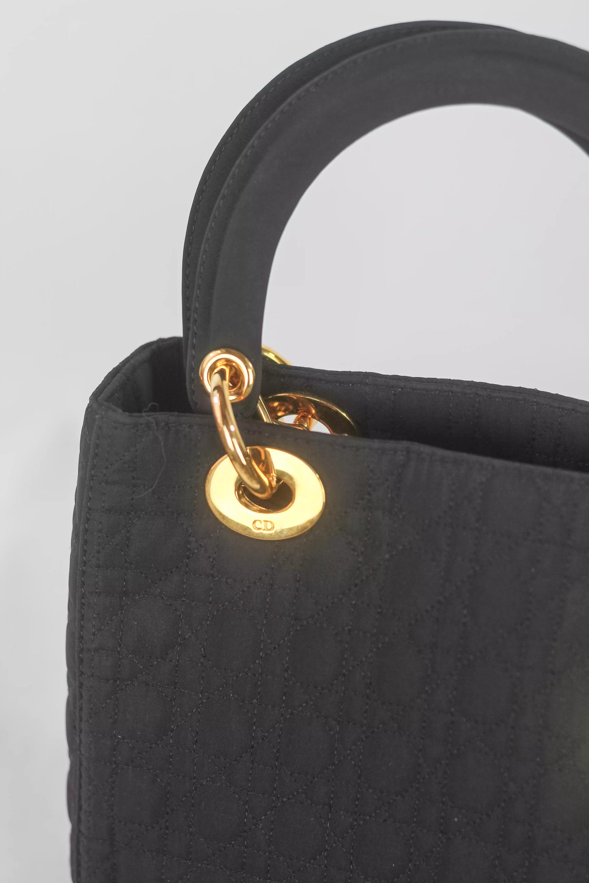 Lady Dior in Black Canvas,