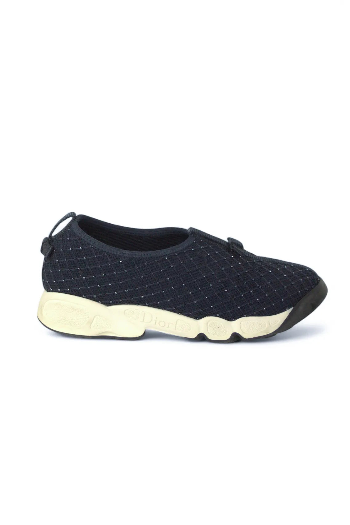 Dark Blue Fusion Slip-On Sneakers