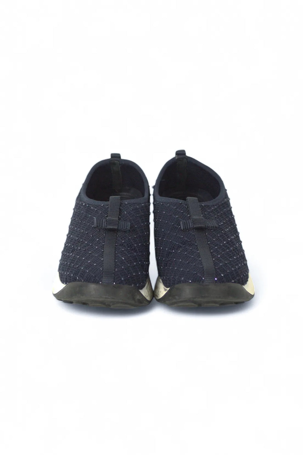 Dark Blue Fusion Slip-On Sneakers