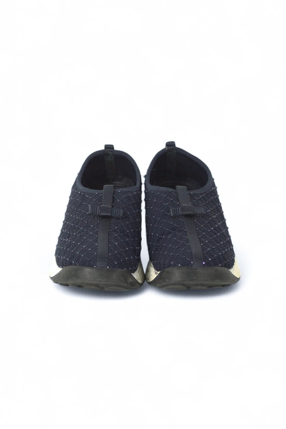 Dark Blue Fusion Slip-On Sneakers