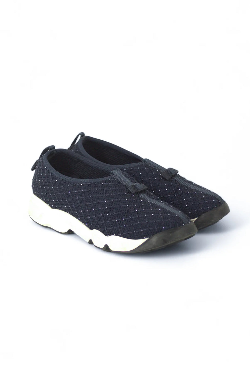 Dark Blue Fusion Slip-On Sneakers