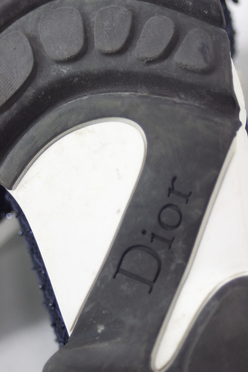 Dark Blue Fusion Slip-On Sneakers