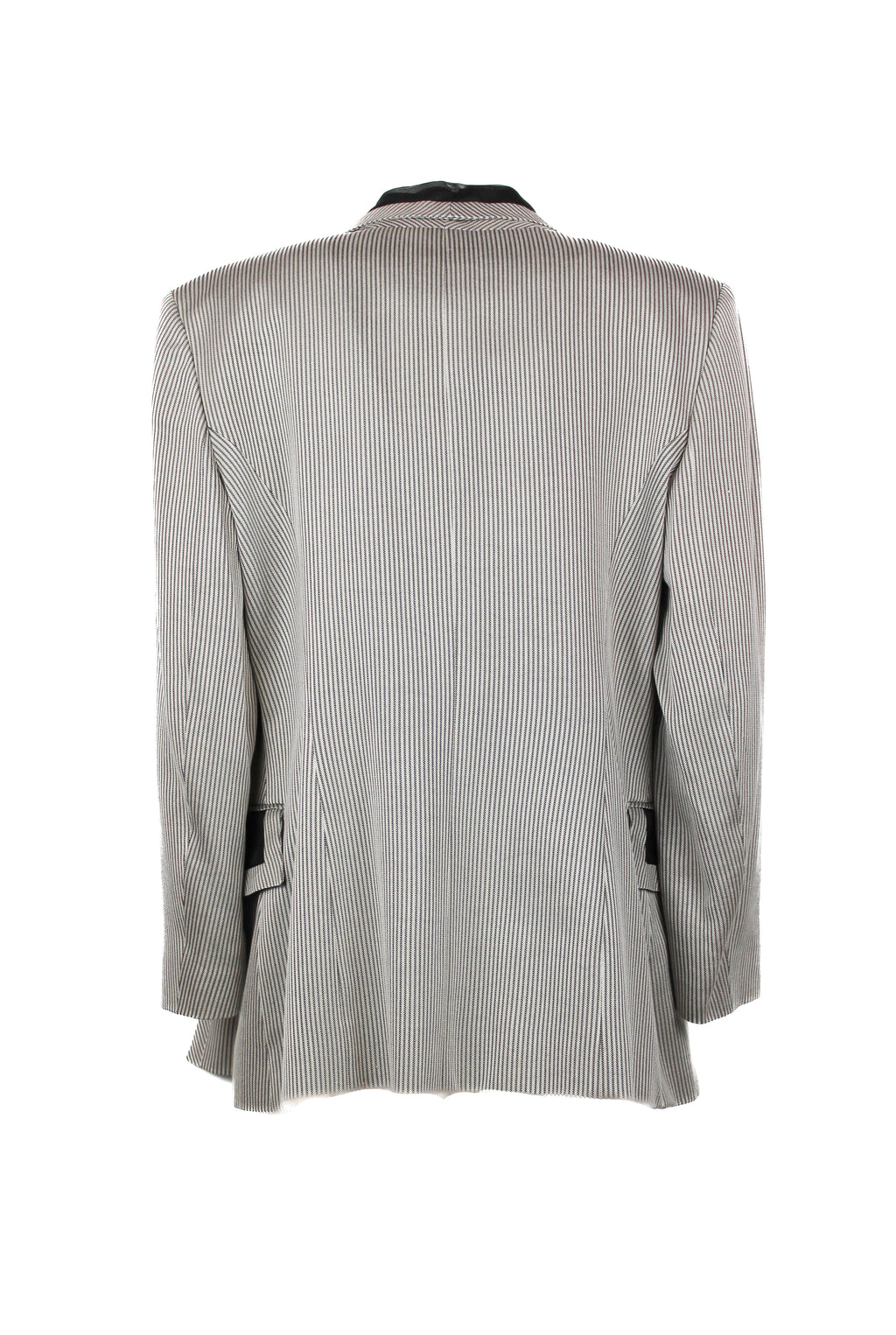 Tailleur with Midi Skirt and Chiffon Detail Jacket