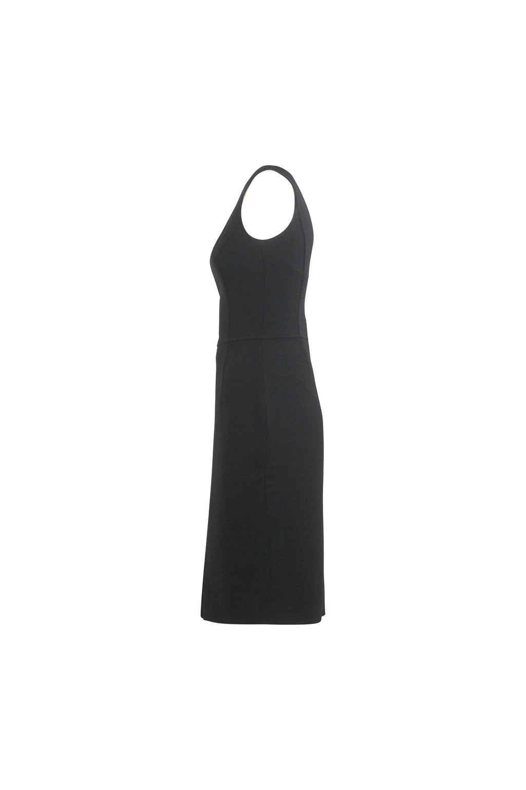 Black Wool Bodycon Dress