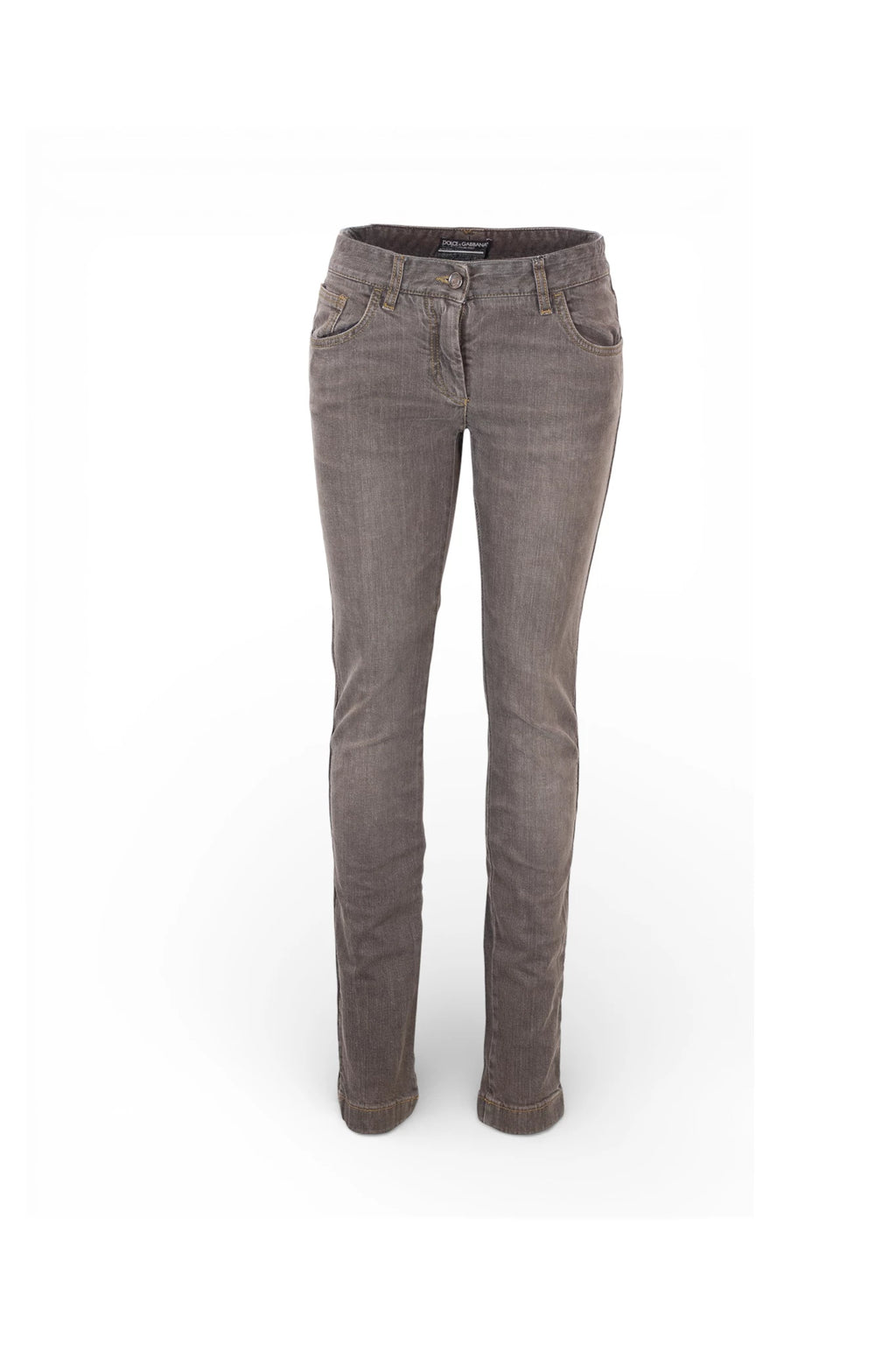 Brown Skinny Denim Jeans