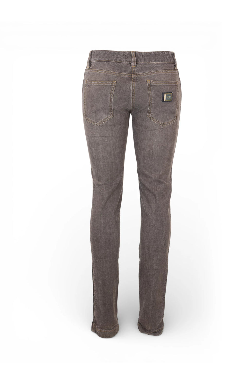 Brown Skinny Denim Jeans