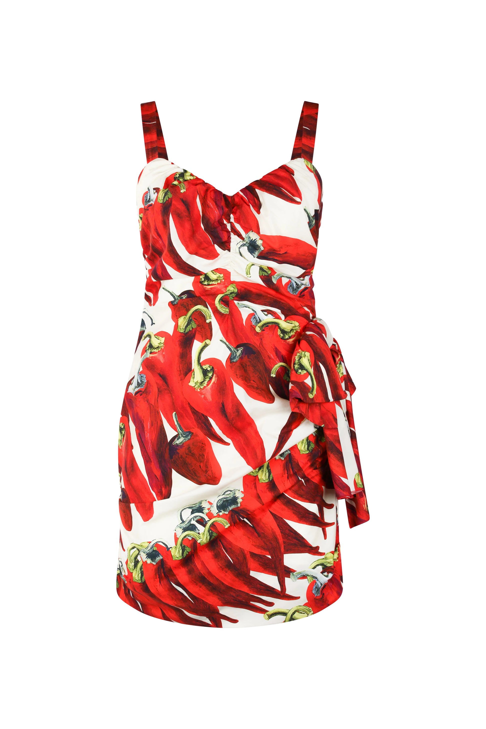 red chilli dress Products Queen Wrap Red Chili Dress