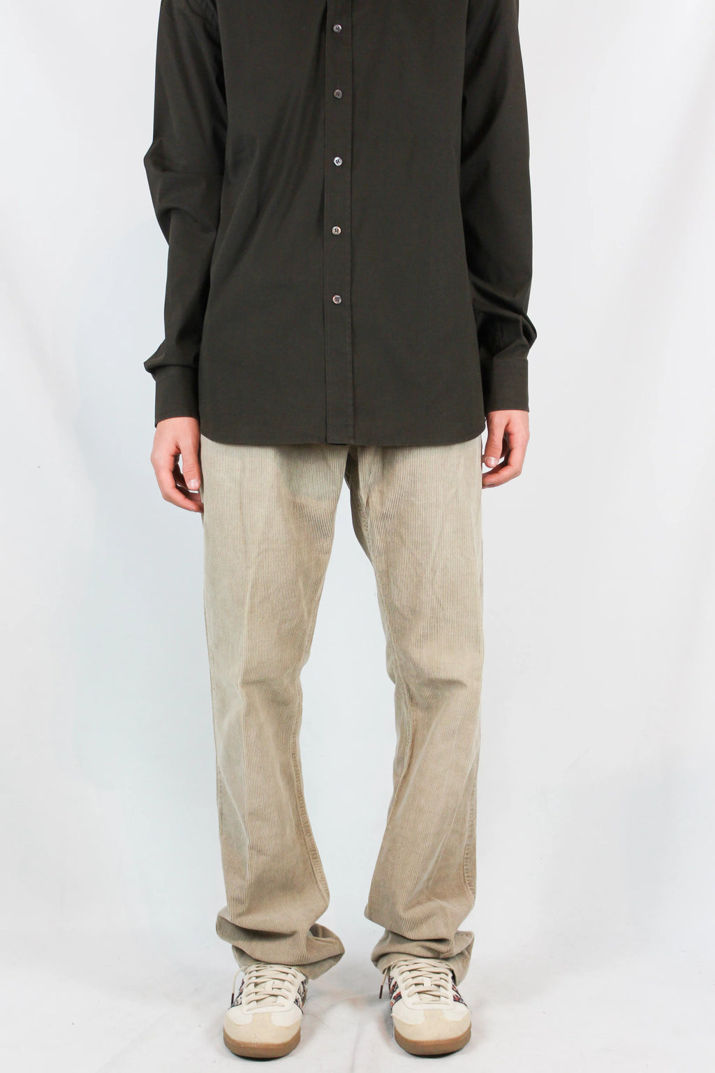 Corduroy Bootcut Chino Trousers