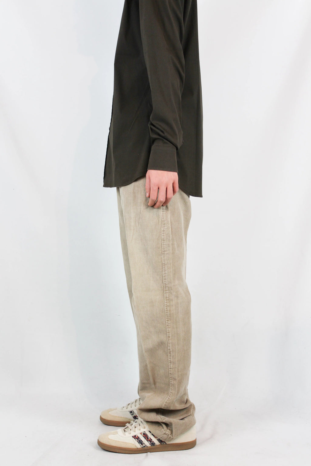 Corduroy Bootcut Chino Trousers