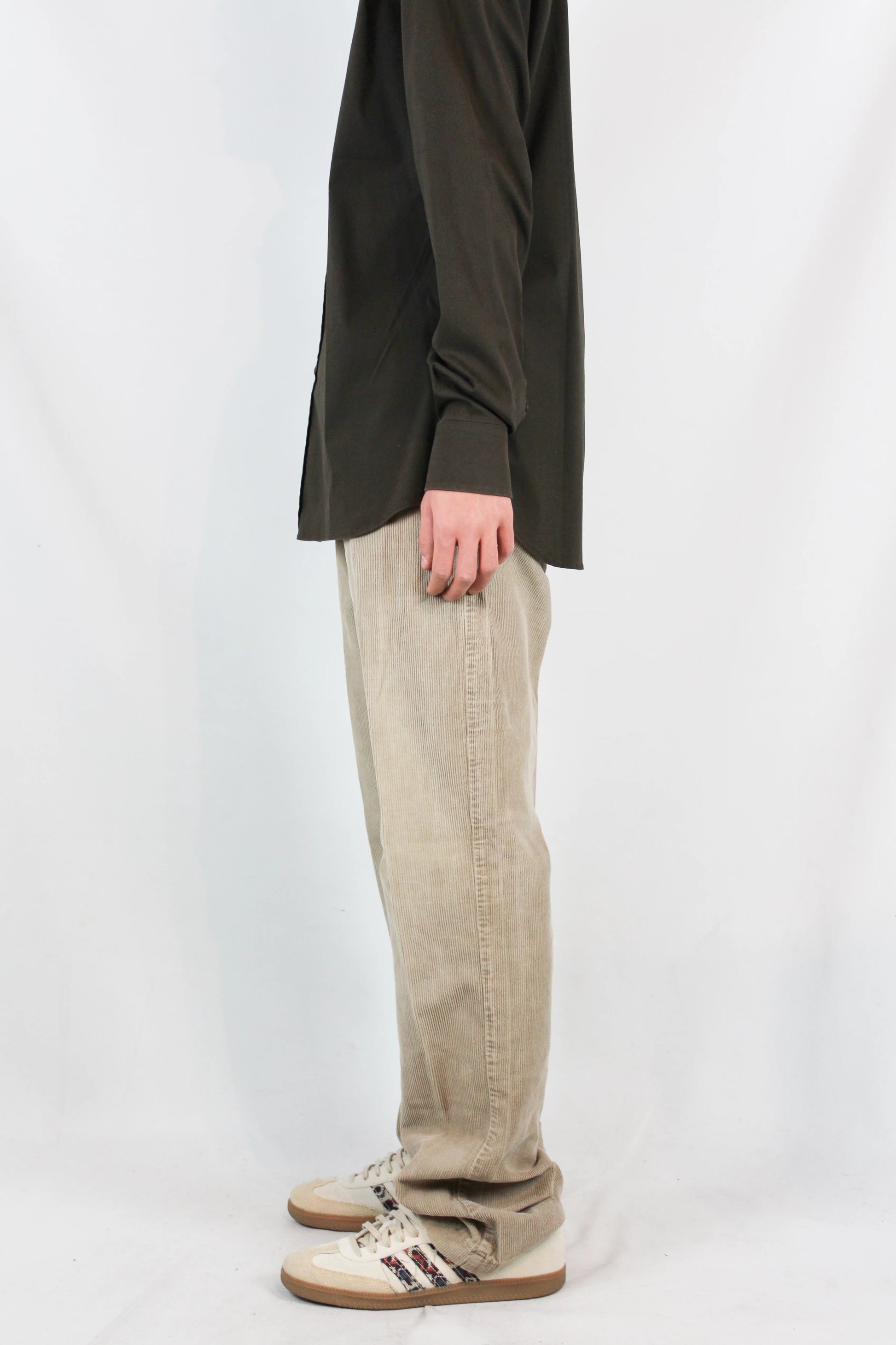 Corduroy Bootcut Chino Trousers