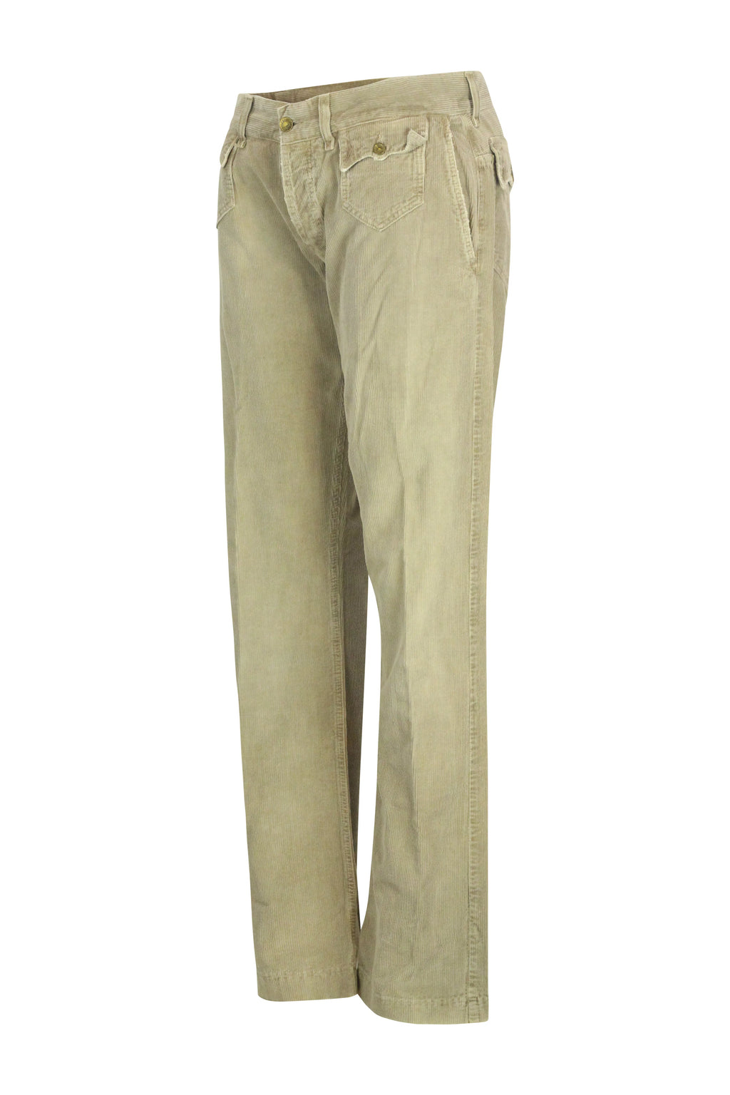 Corduroy Bootcut Chino Trousers