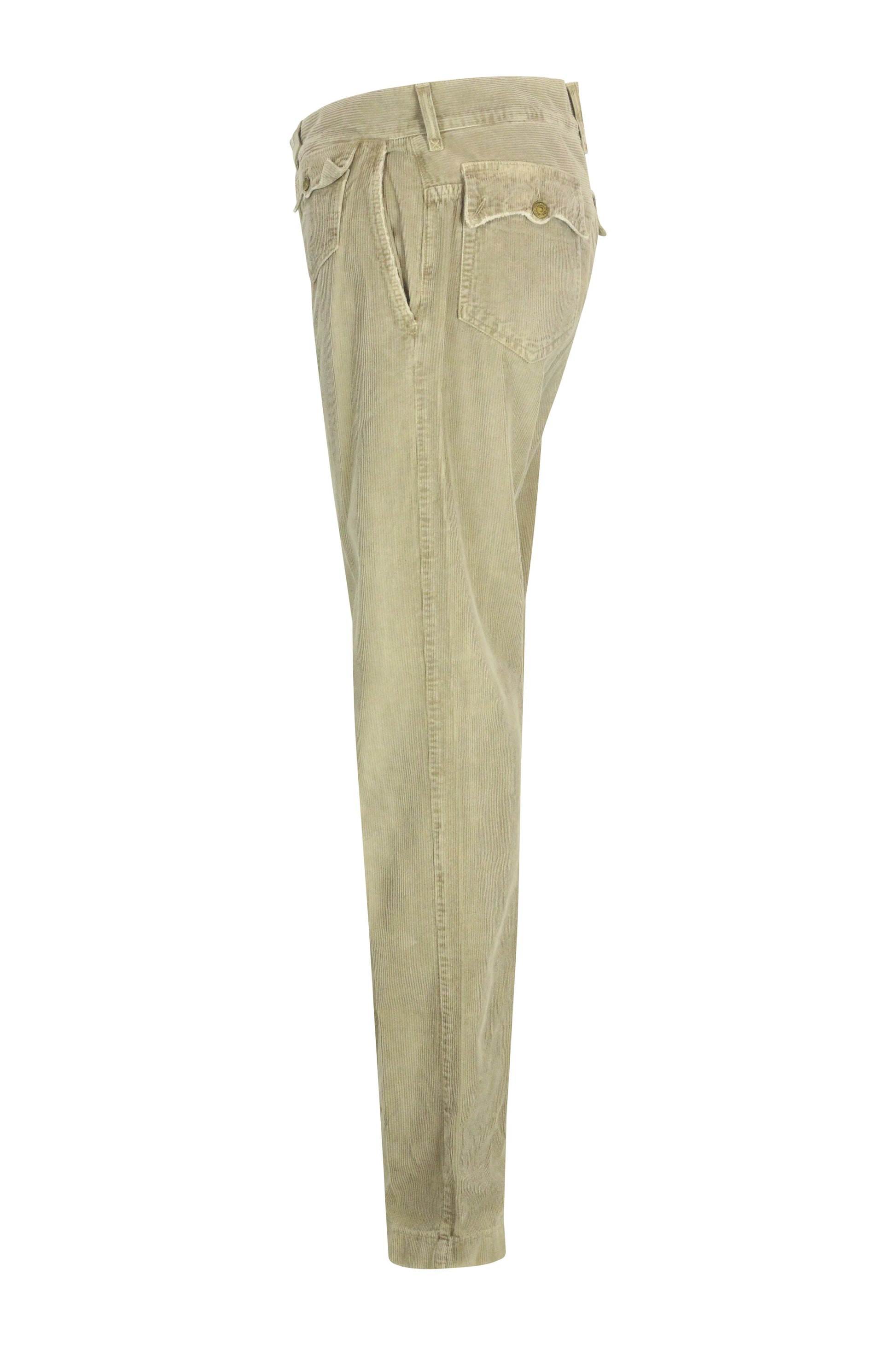 Corduroy Bootcut Chino Trousers