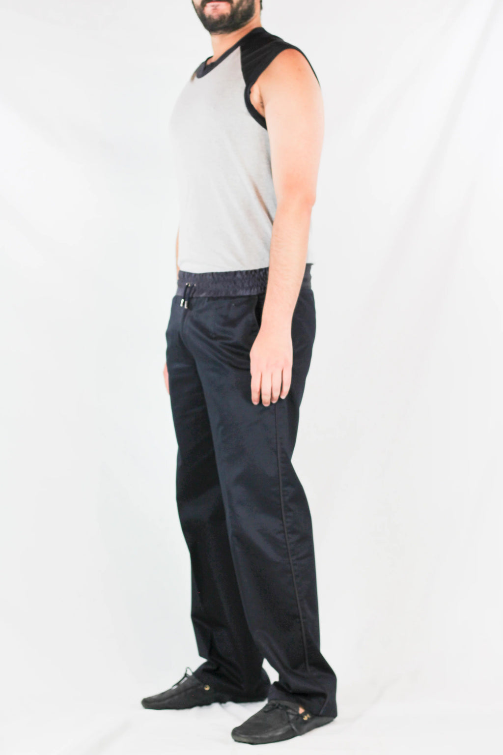 Straight-Leg Drawstring Trousers SS2009