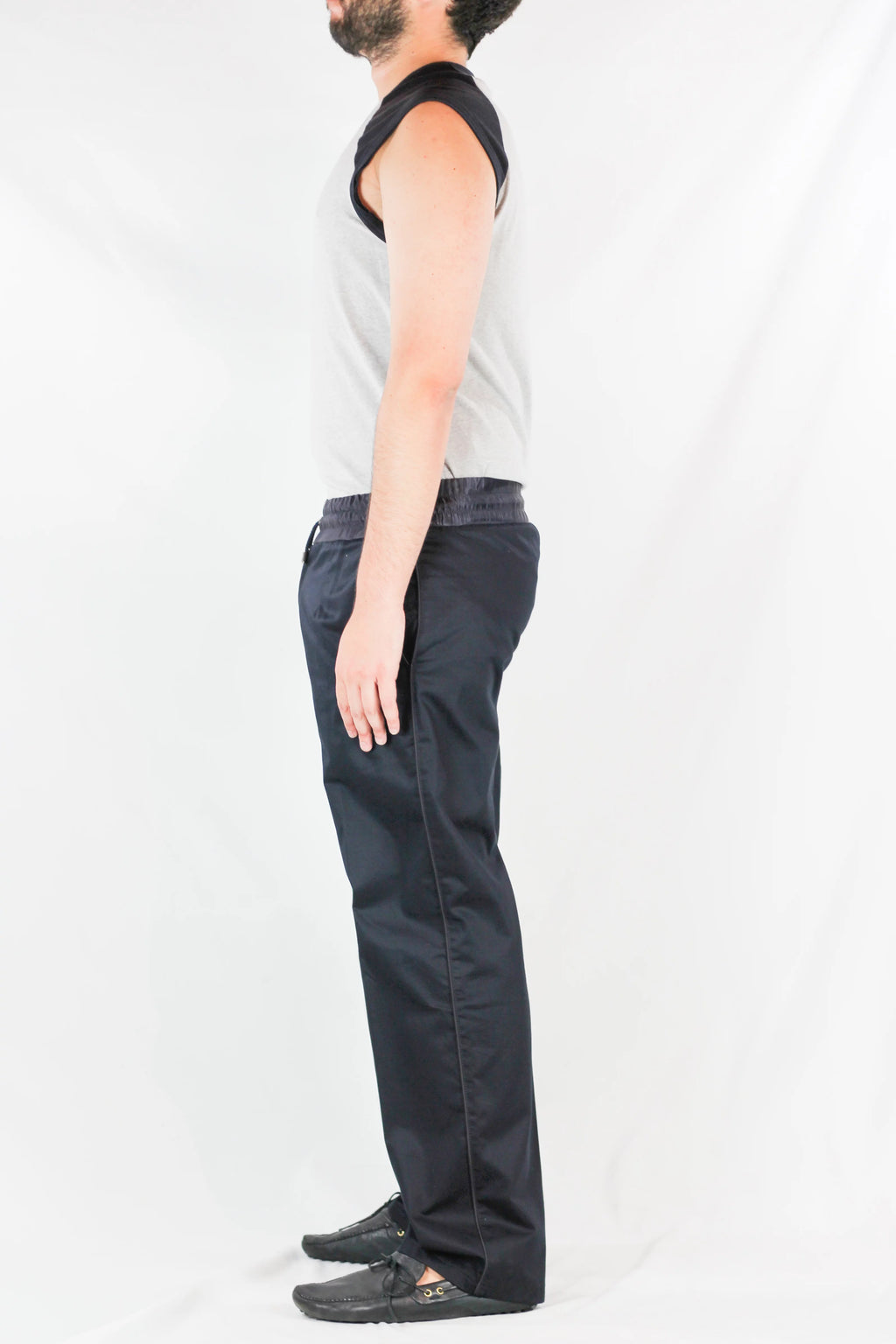 Straight-Leg Drawstring Trousers SS2009