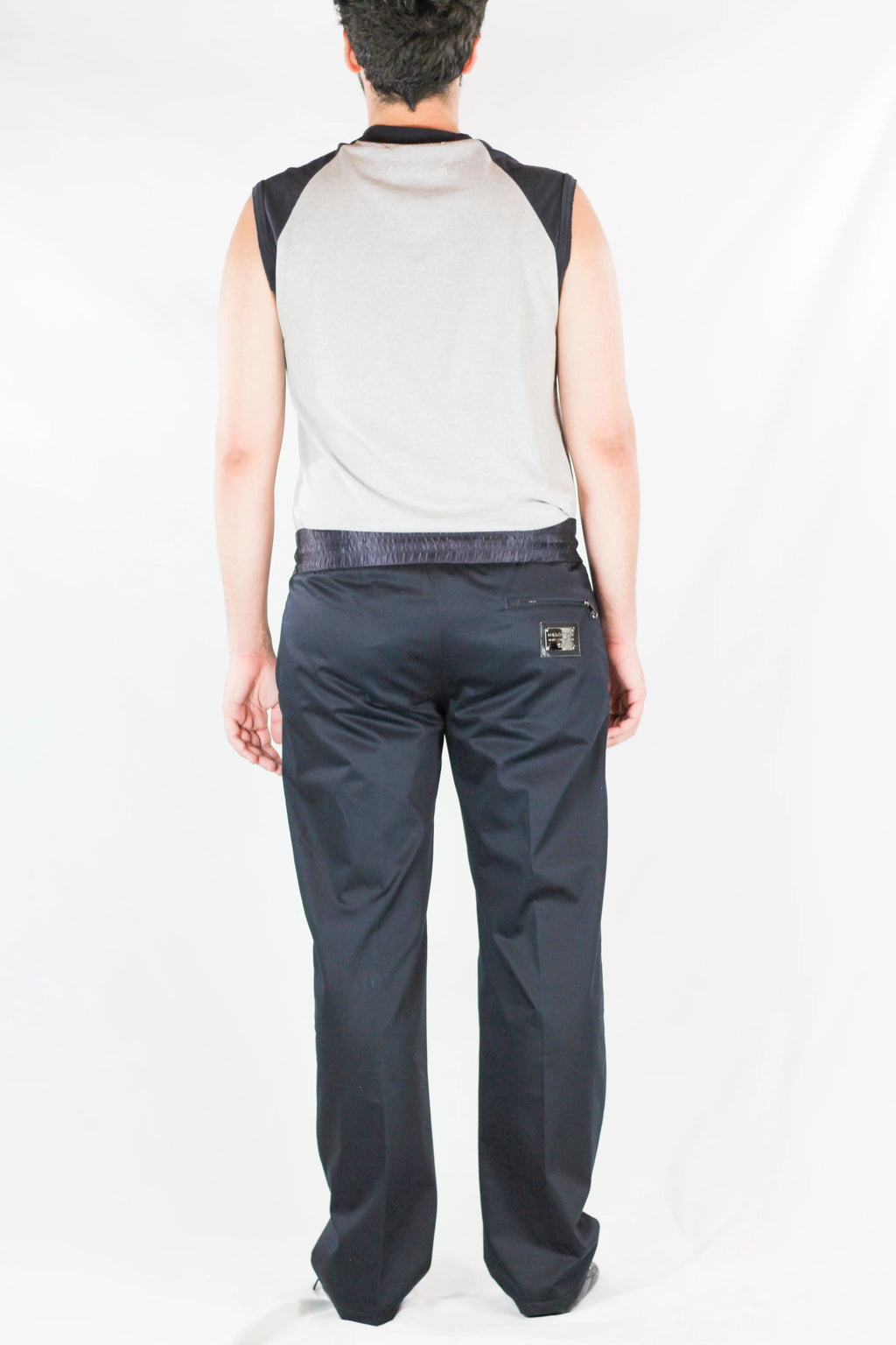 Straight-Leg Drawstring Trousers SS2009
