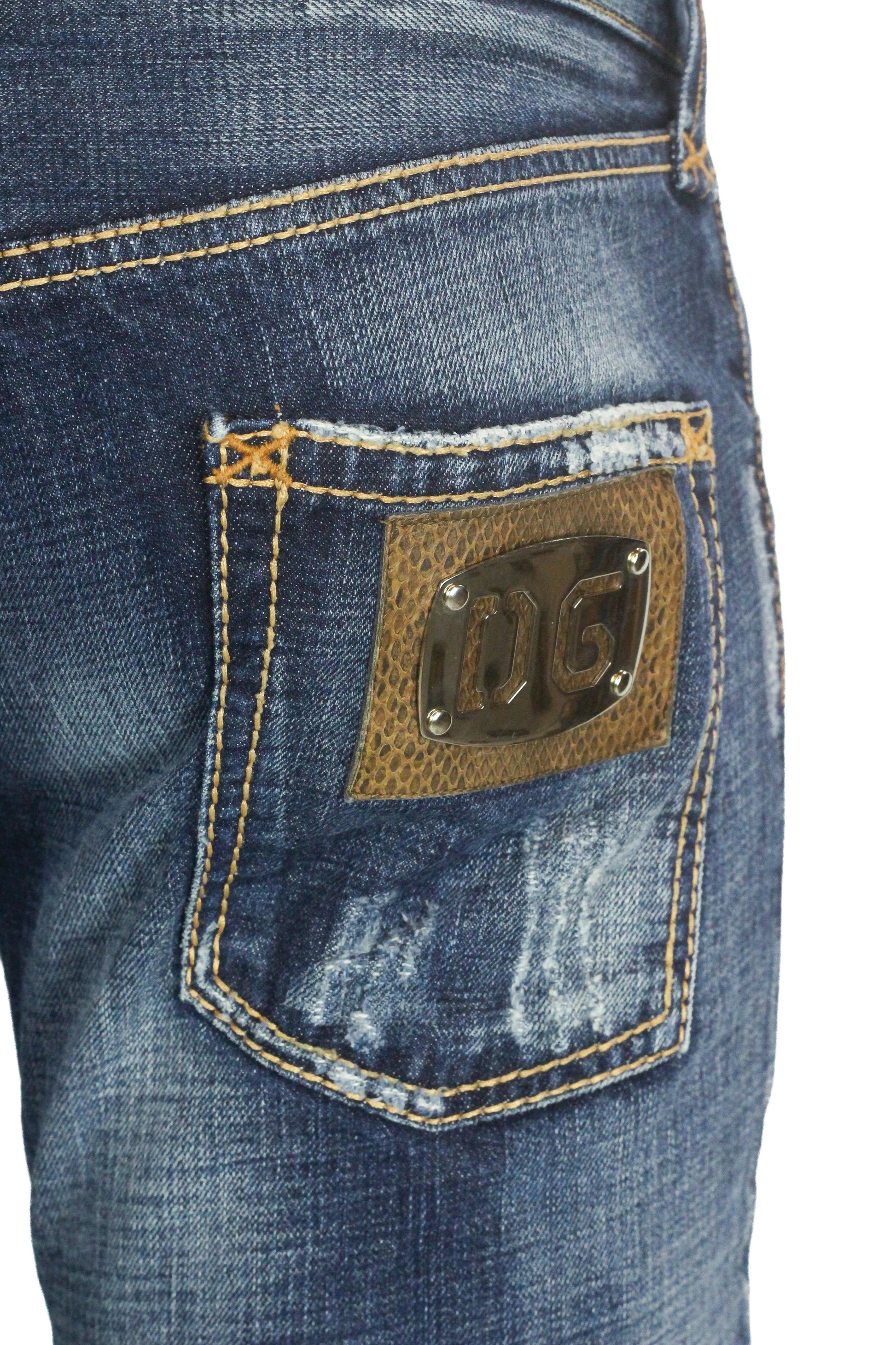Slim Dark Wash Denim Jeans