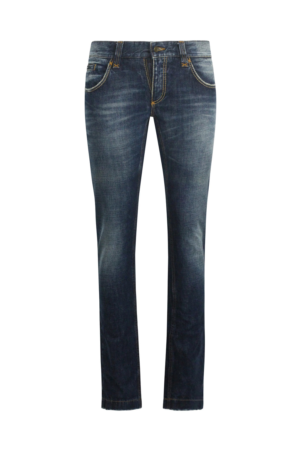 Slim Dark Wash Denim Jeans