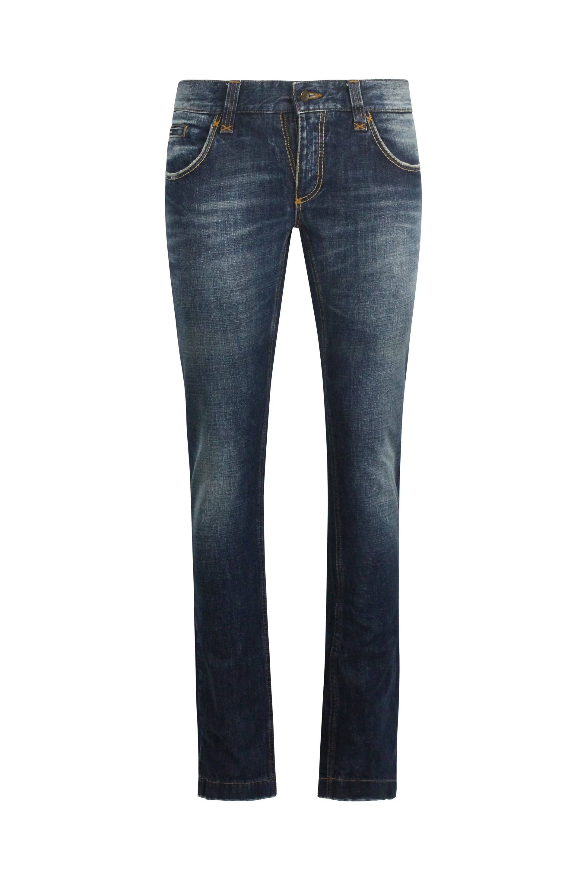 Slim Dark Wash Denim Jeans