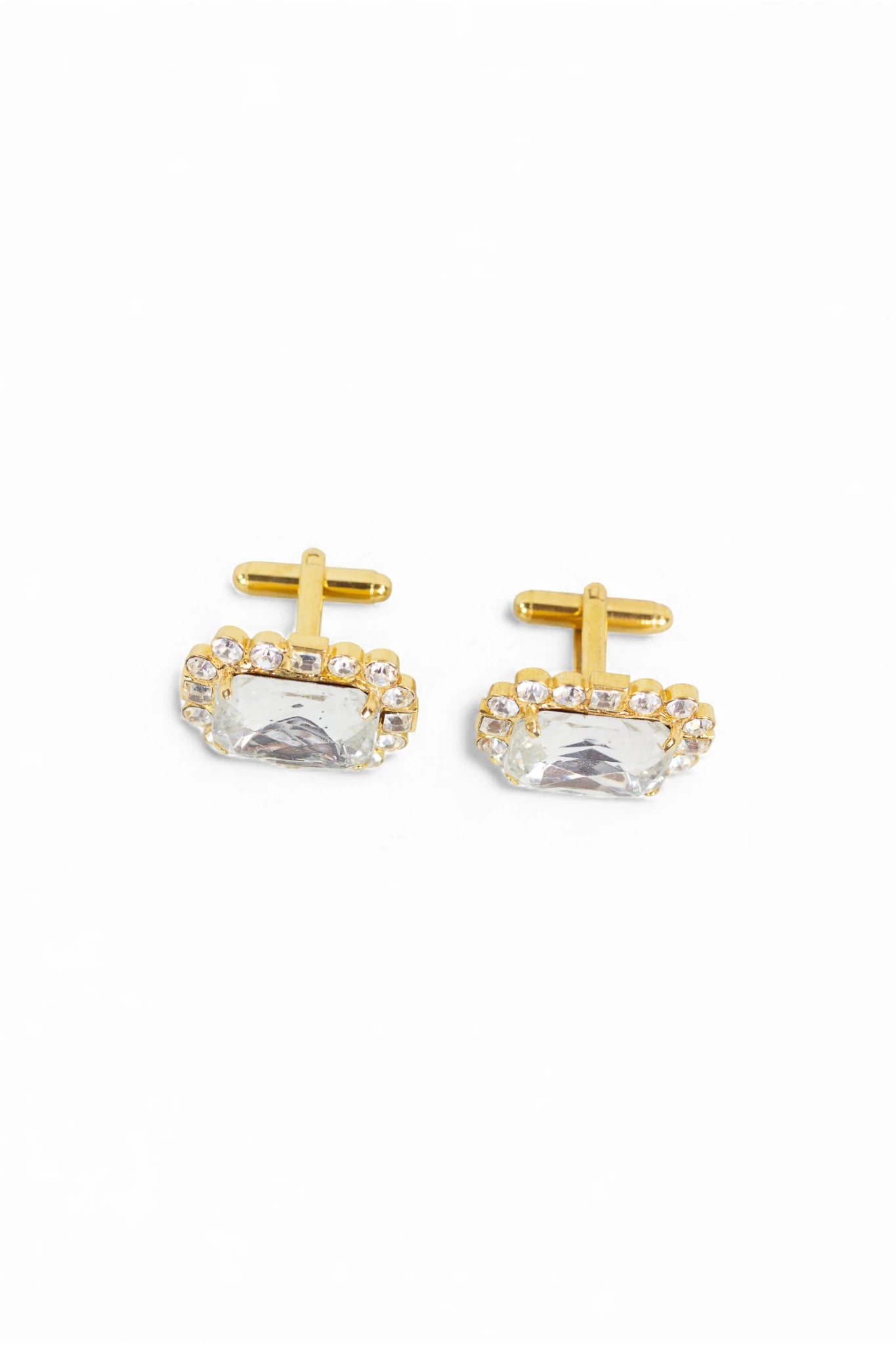 Gems and golden cufflinks