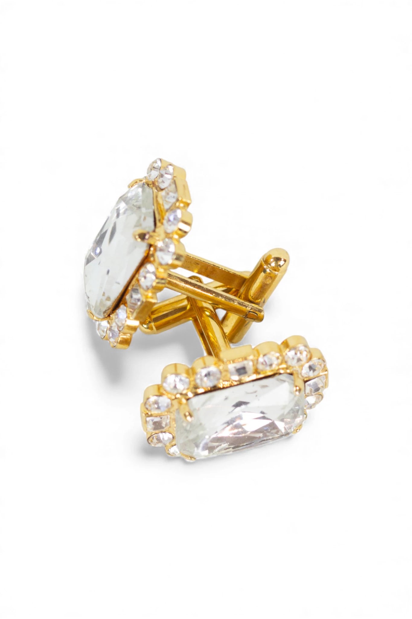 Gems and golden cufflinks