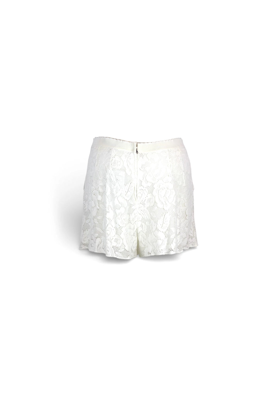 White Lace Shorts