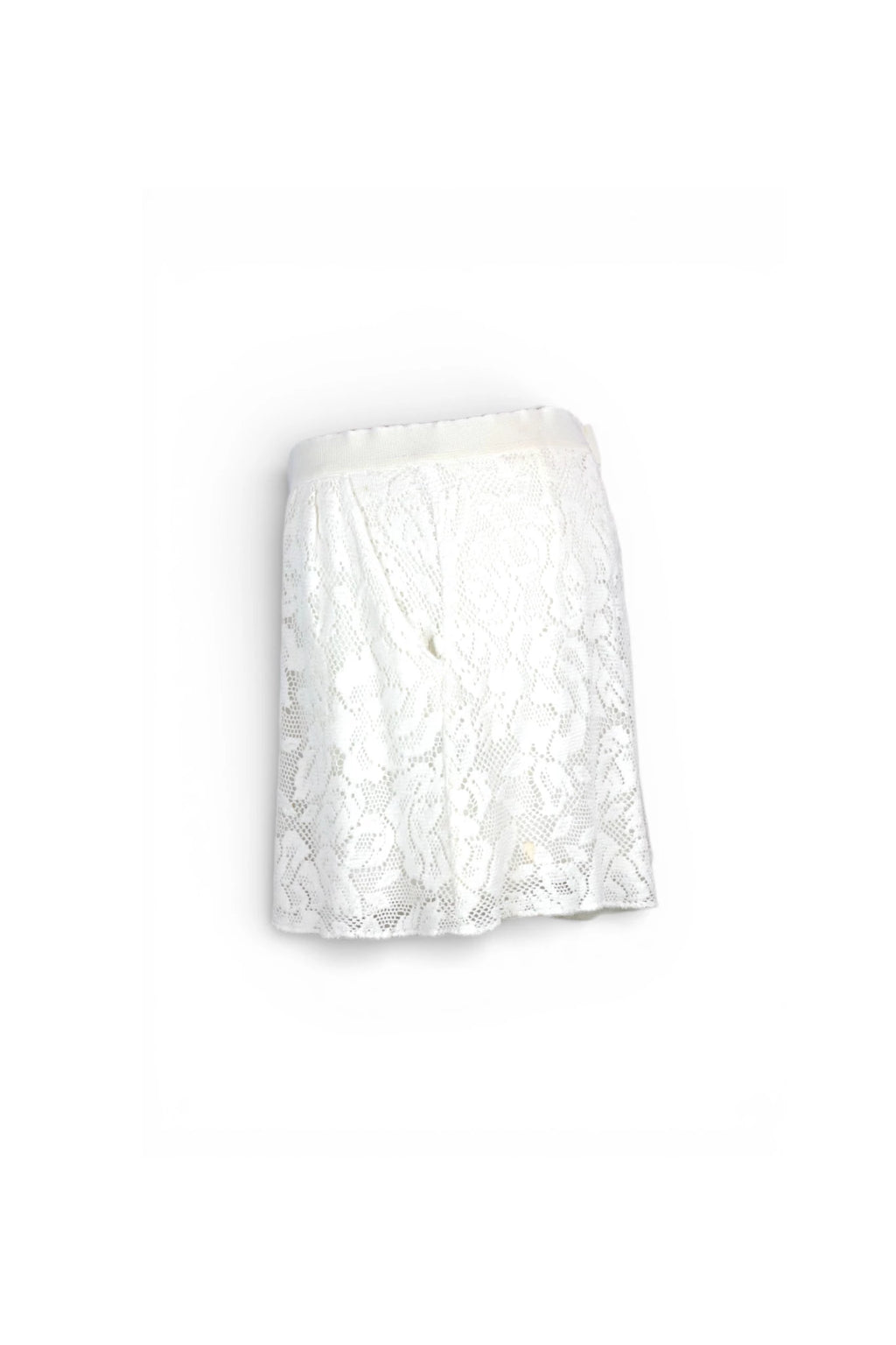 White Lace Shorts