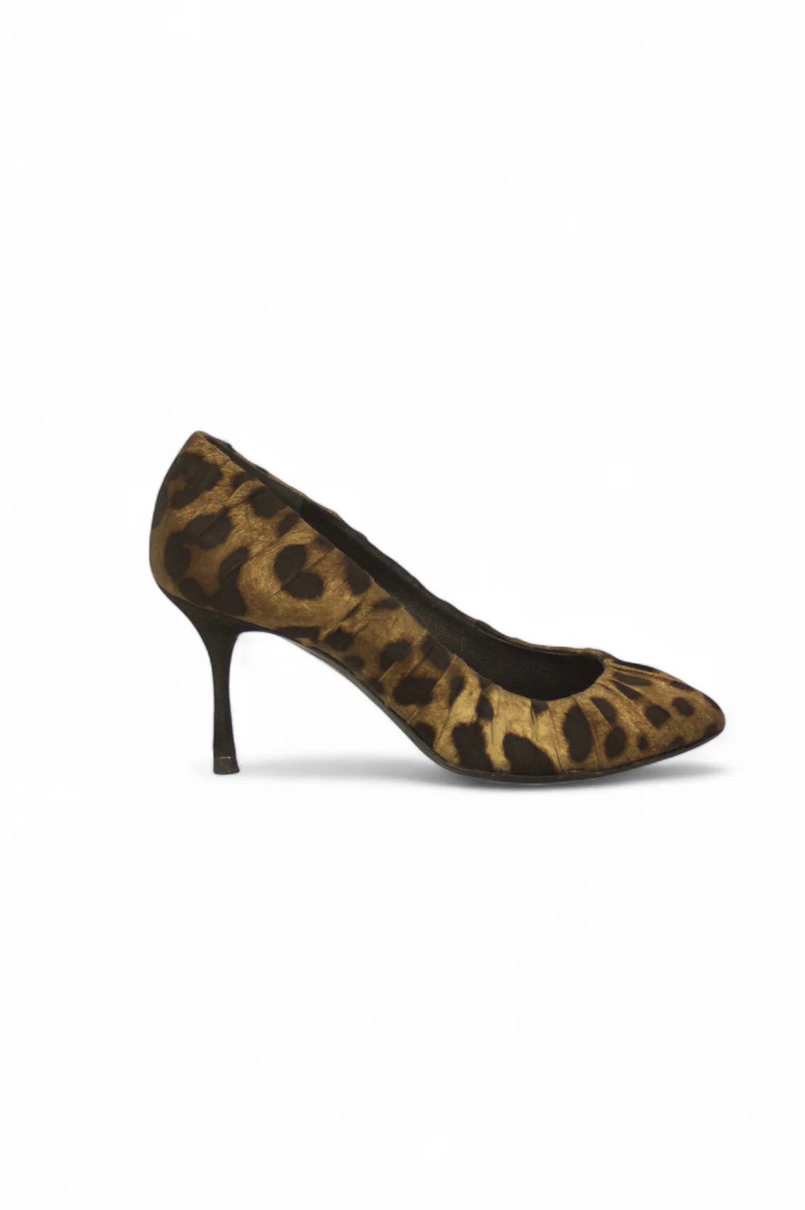 Satin ruched pumps - MALISTO
