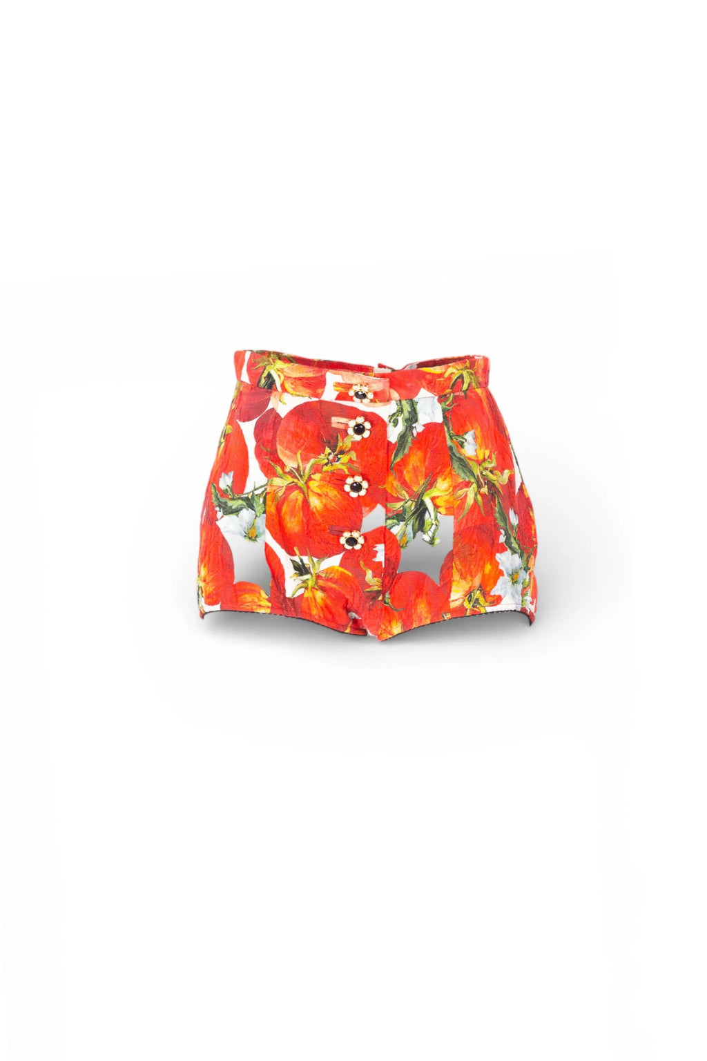 High-Waisted Balloon Micro Shorts SS2012