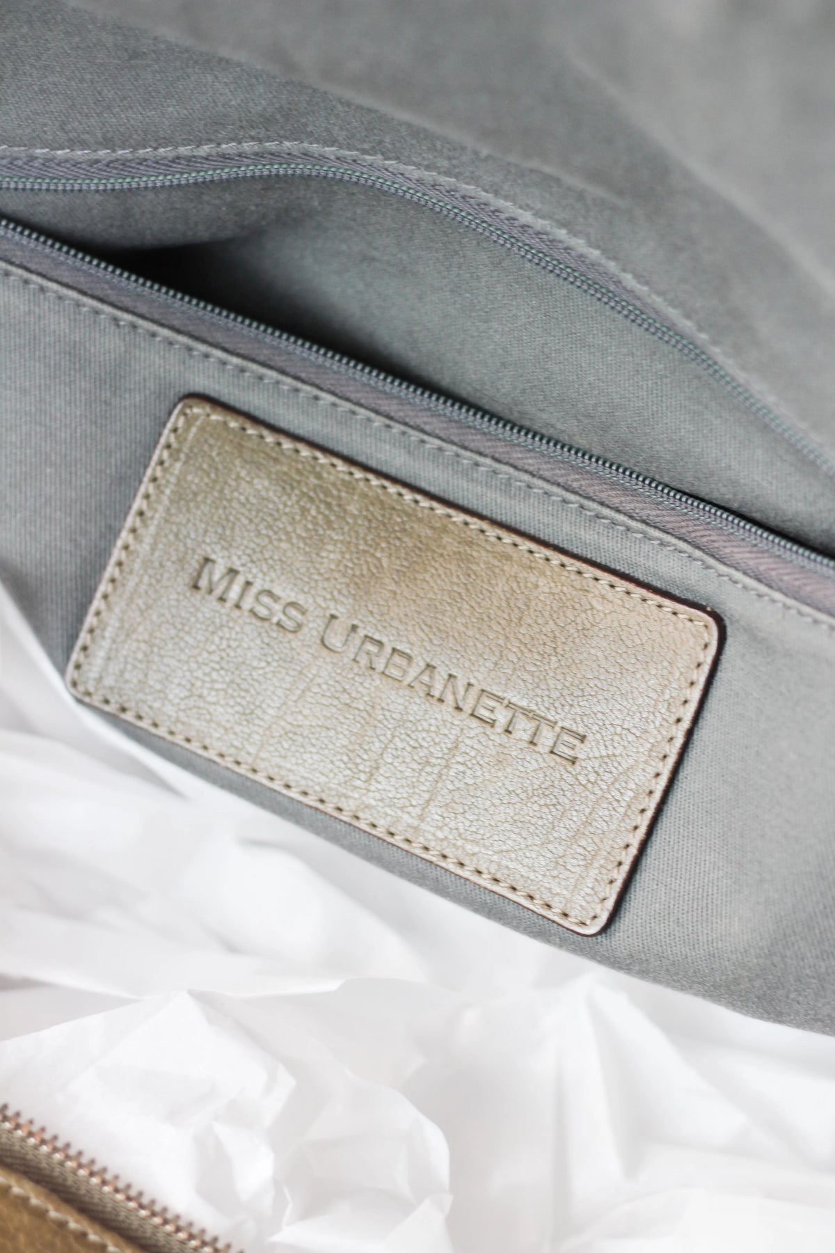 Miss Urbanette Maxi Calfskin Tote Bag