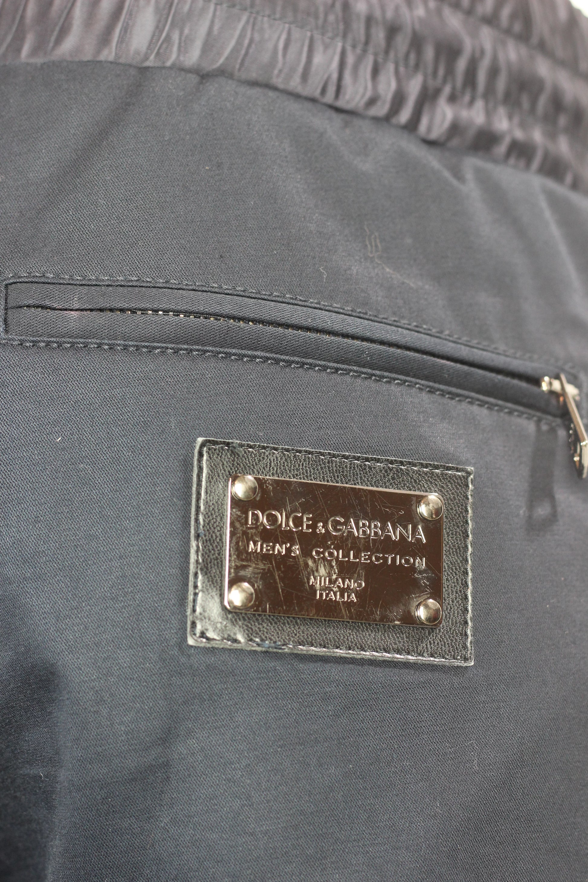 Straight-Leg Drawstring Trousers SS2009