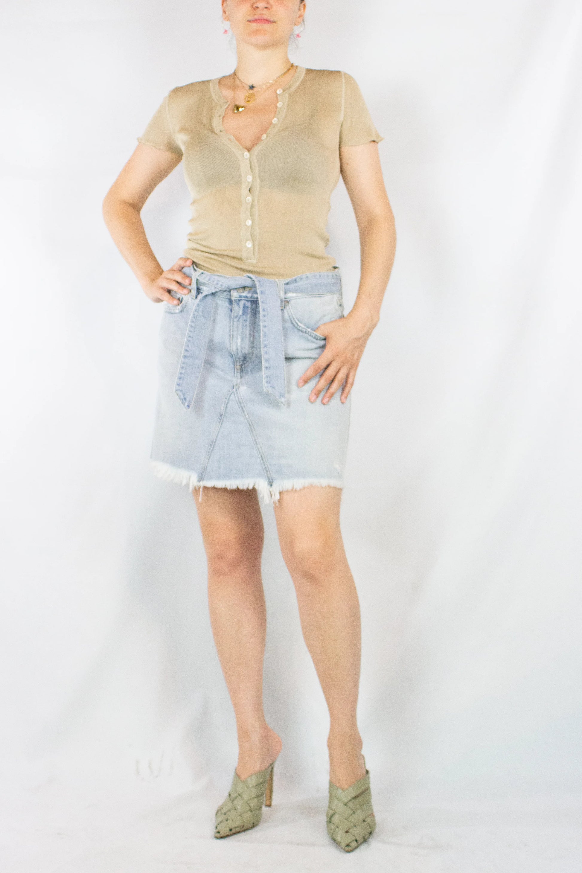 Short sleeves cardigan